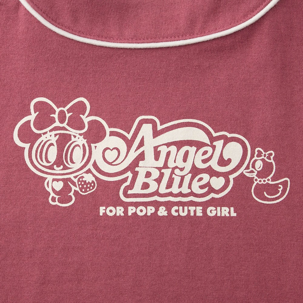 🆕【⭐訂購⭐】  日本直送🌀#AngelBlue 棒球風短袖Tee🌀[PLDA-0012] [260501]