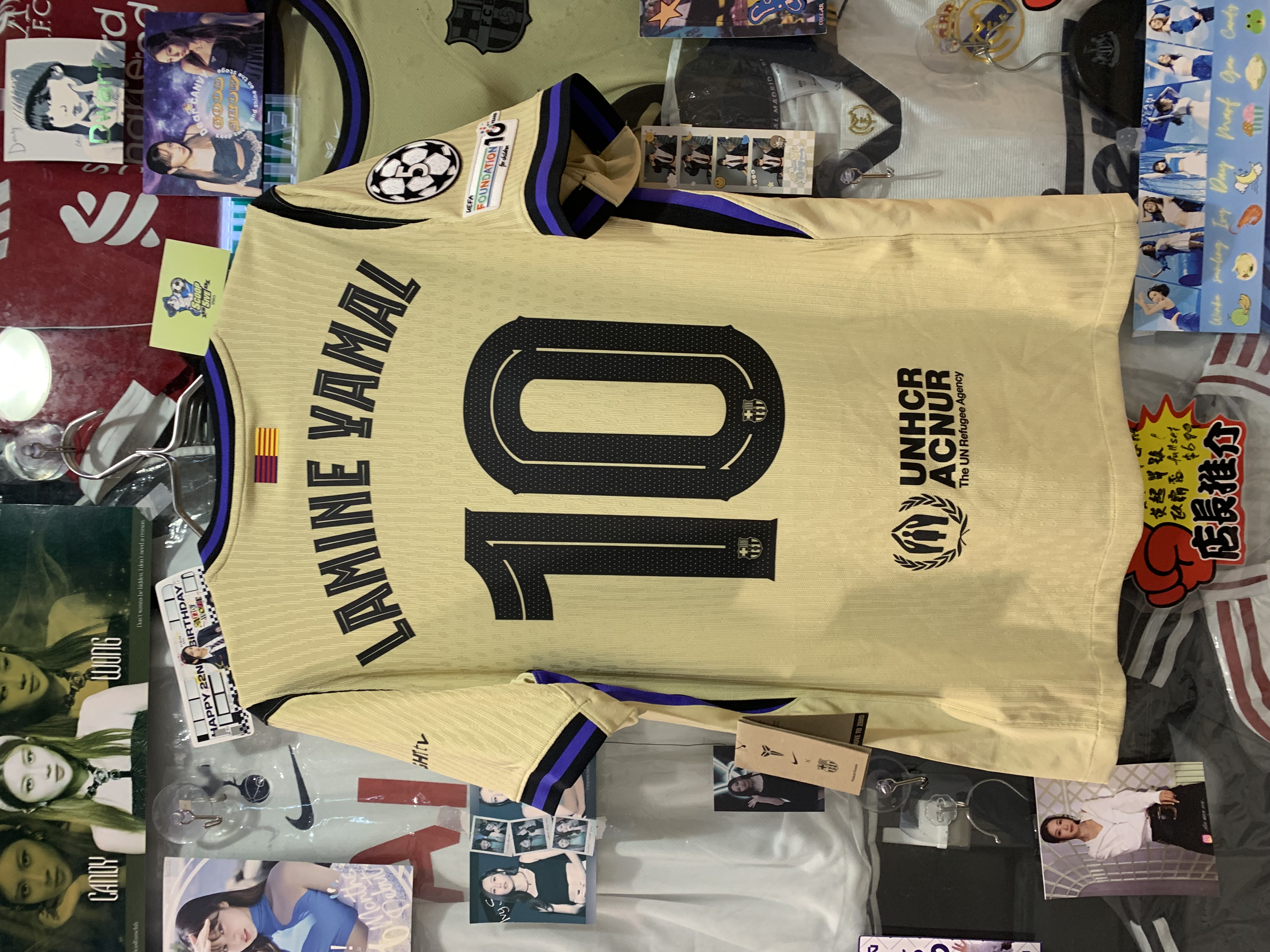 2025-26 巴塞隆拿 作客 球員版 短袖 西甲 或 歐聯 fullset Barcelona Away Shirt 