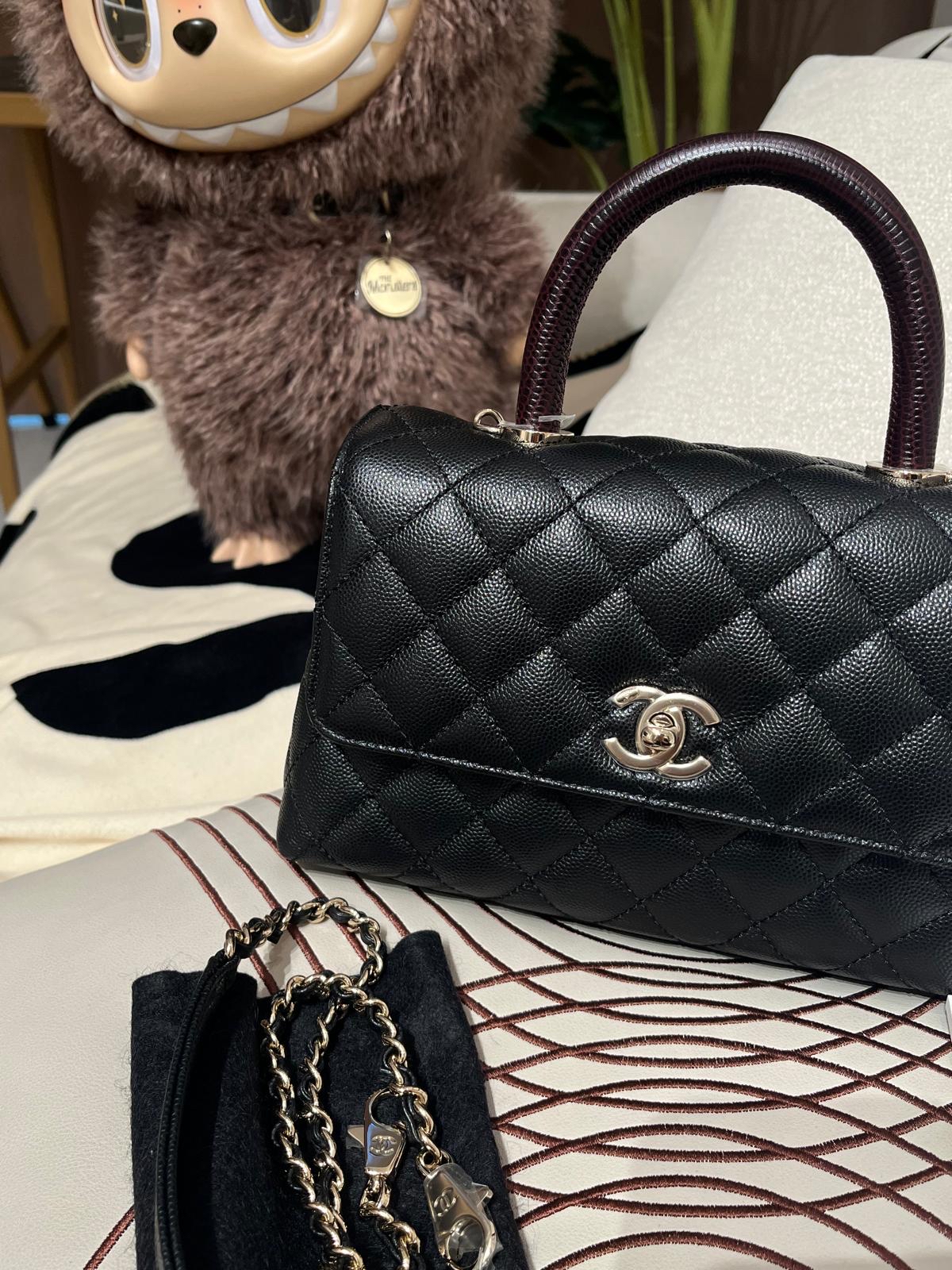 全新 Chanel coco handle small  100%Authentic,全新貨品 ✅ 2024收據✅晶片✅dust bag✅box