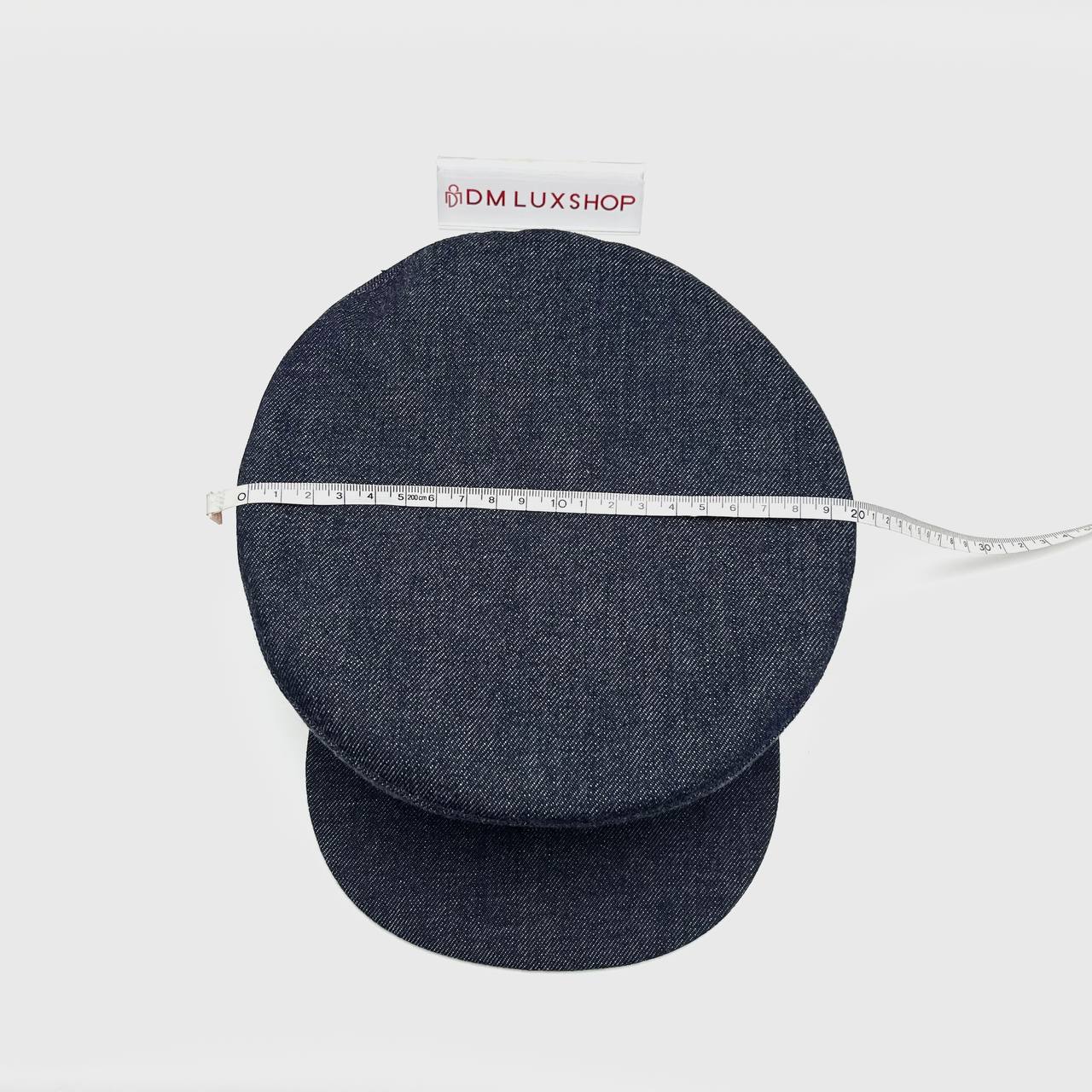 Hermes Blue Denim Cabourg Cricketis Cap
