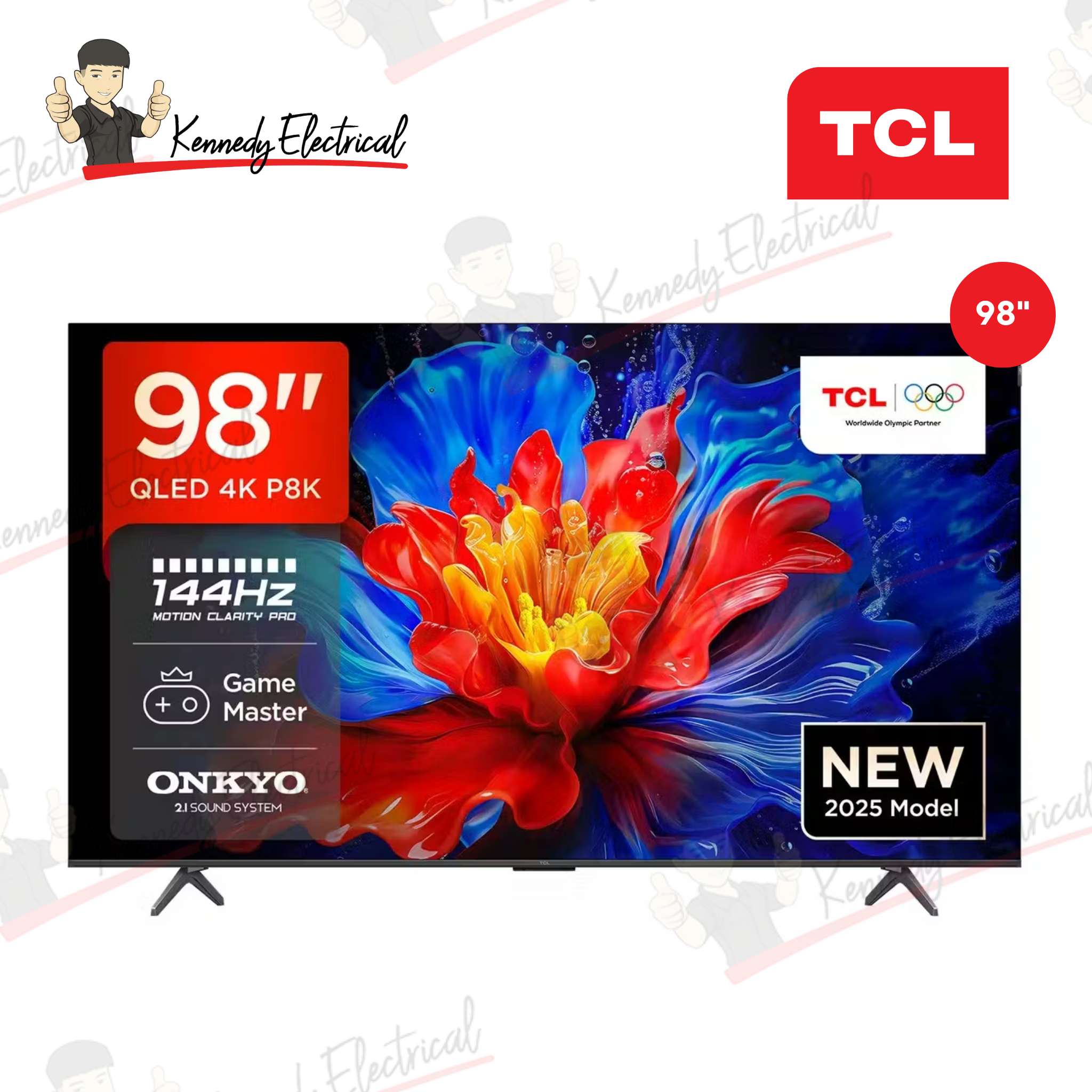 TCL 98" P8K Series QLED 4K Google TV (98P8K)