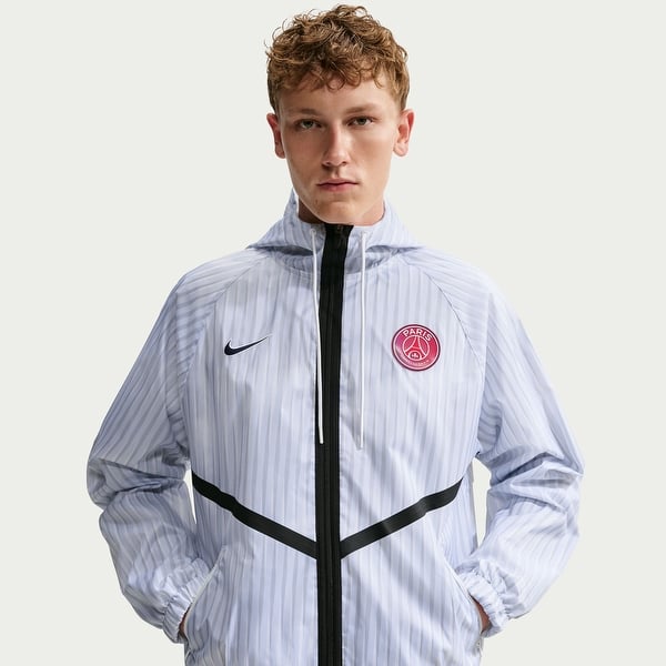 Nike PSG 巴黎聖日門 2026-27 銀灰色出場外套