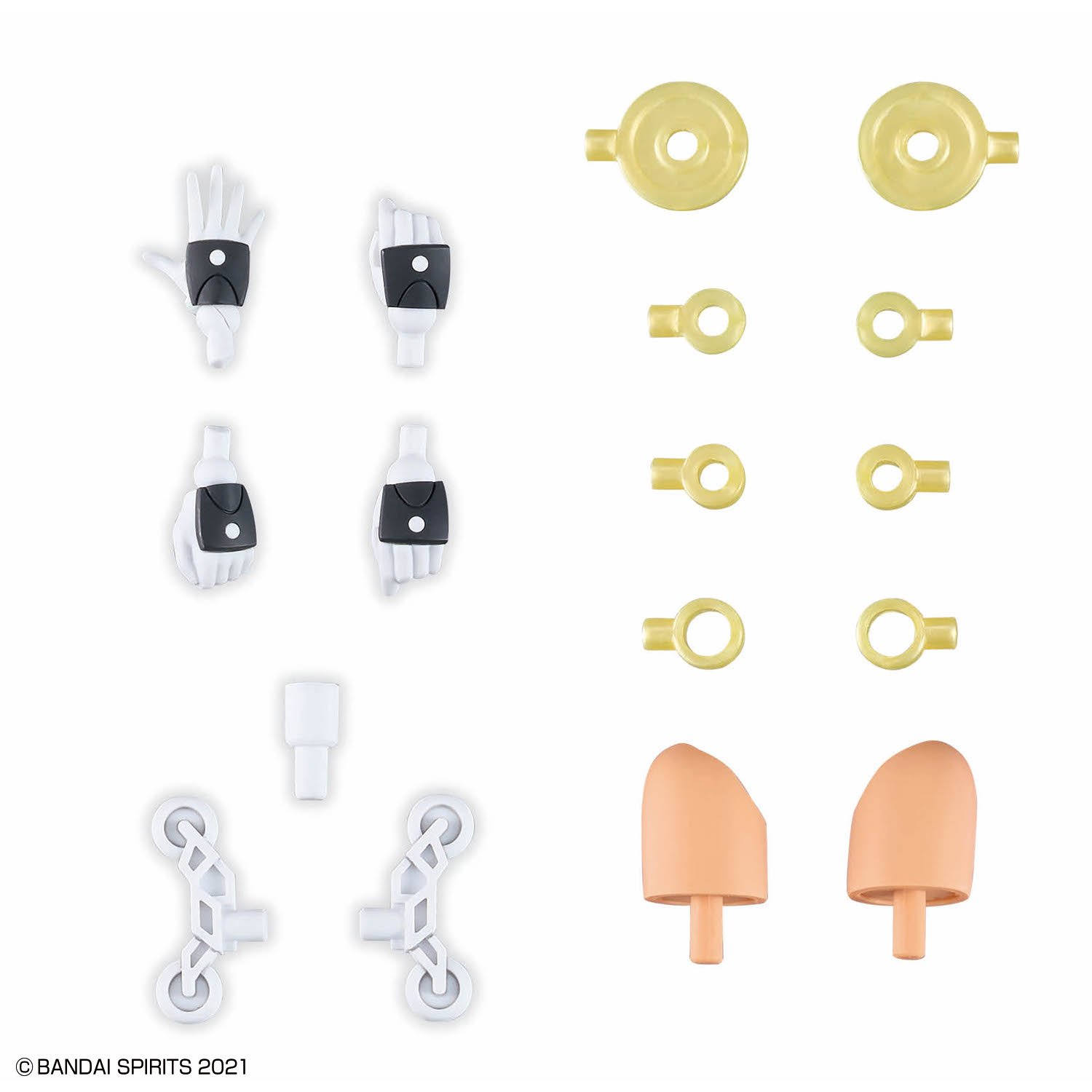 (行版) Bandai 30 Minutes Sisters 30MS Option Parts Set 26 (Climb Unit) [Color C] 30分鐘少女戰線 替換部件 26 (攀登服)  [C色] 模型