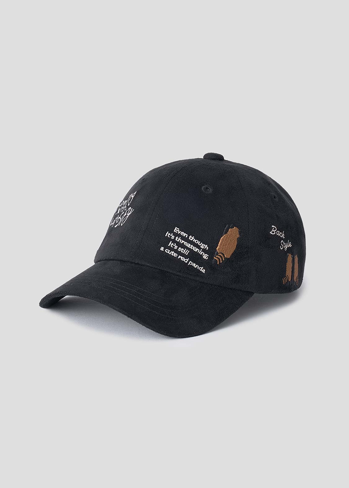 📦訂購 日本限定 graniph IKAKU Red Panda 小熊貓 麂皮棒球帽