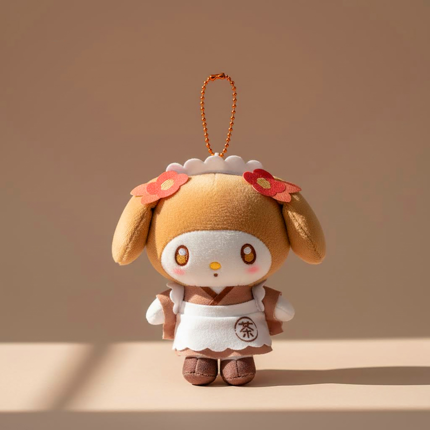 Sanrio - 焙茶咖啡店系列公仔掛飾 (My Melody款)