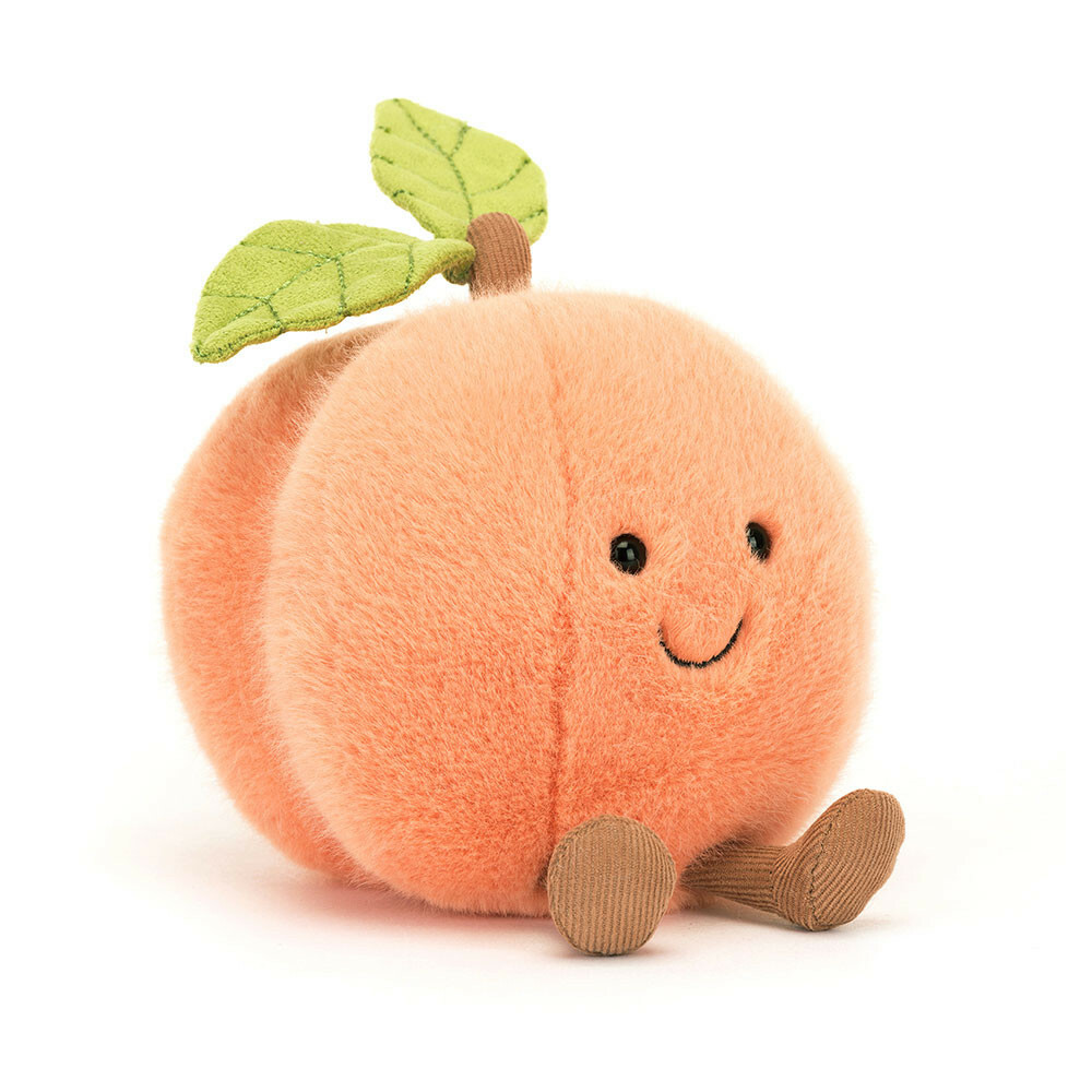 JELLYCAT Amuseables Peach 趣味桃 細毛版