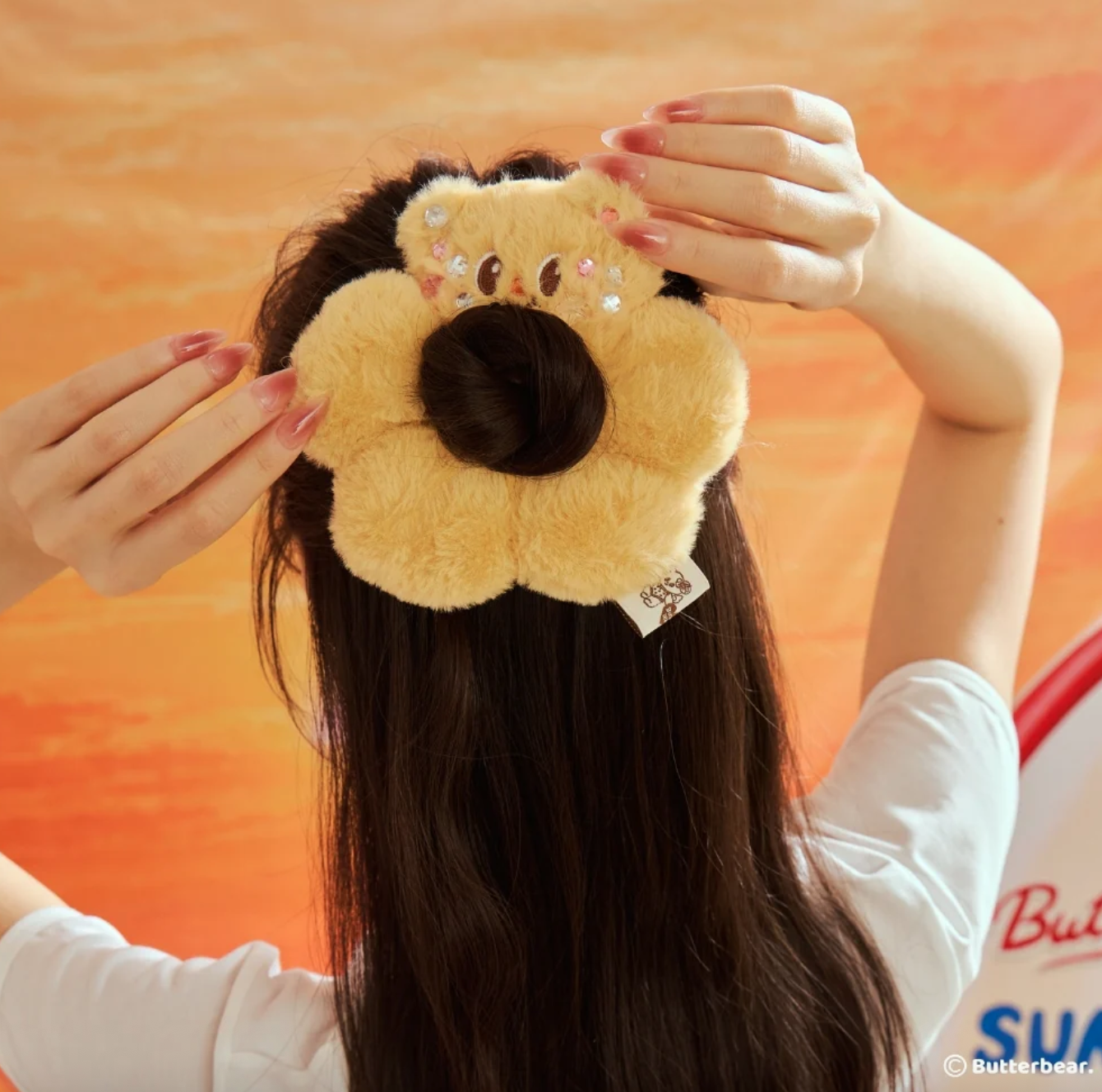 【預訂】泰國 Butter Bear 黃油小熊周邊 Scrunchie