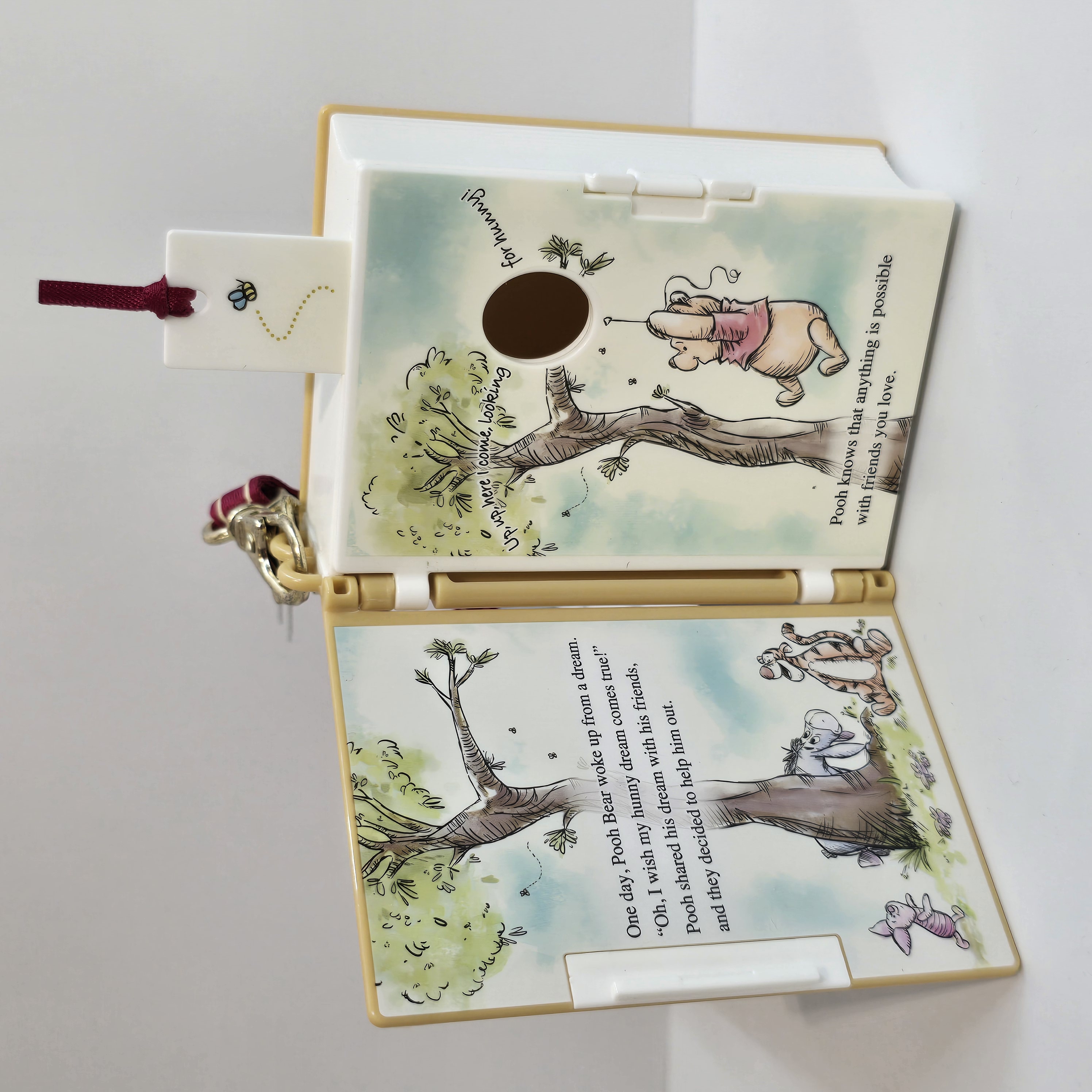 現貨 樂園限定 Winnie the Pooh 書本型糖盒
