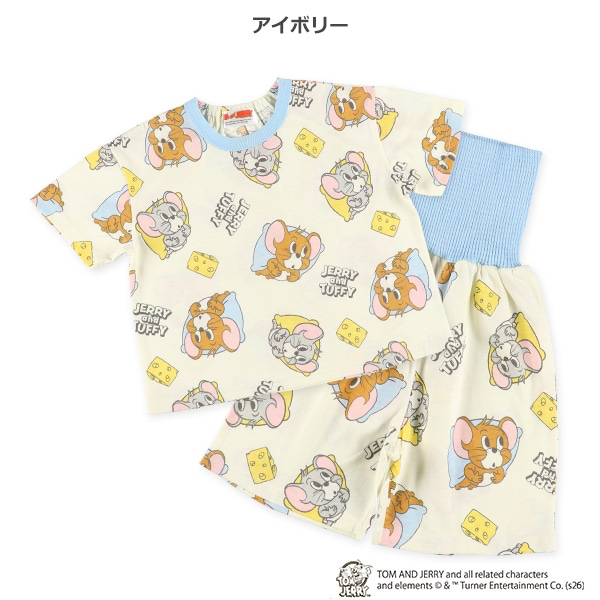 🇯🇵預訂 日本直送🇯🇵Tom & Jerry滿印包腹短袖家居服上下套裝