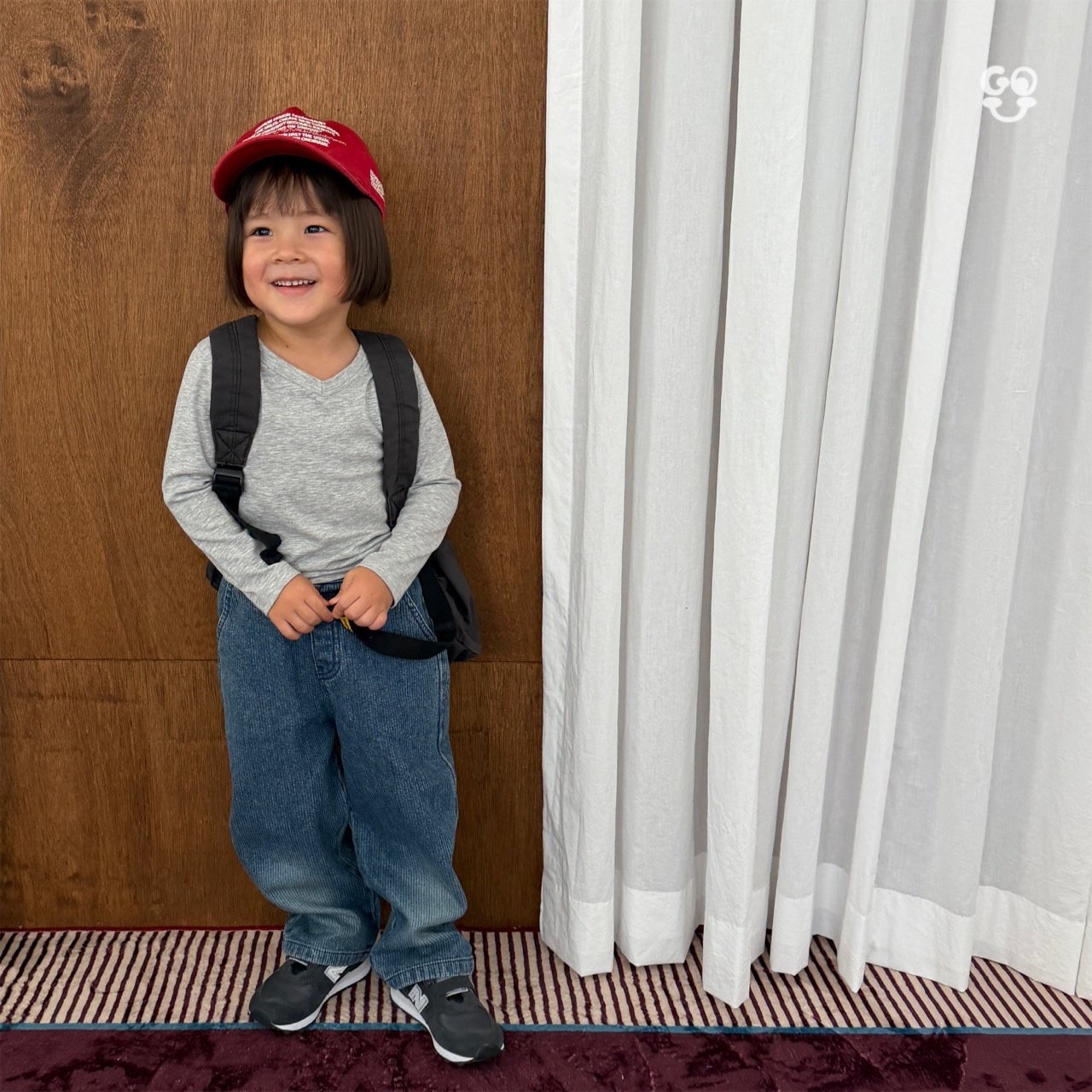 GOU | Cool Stripe Pants(with mom) 