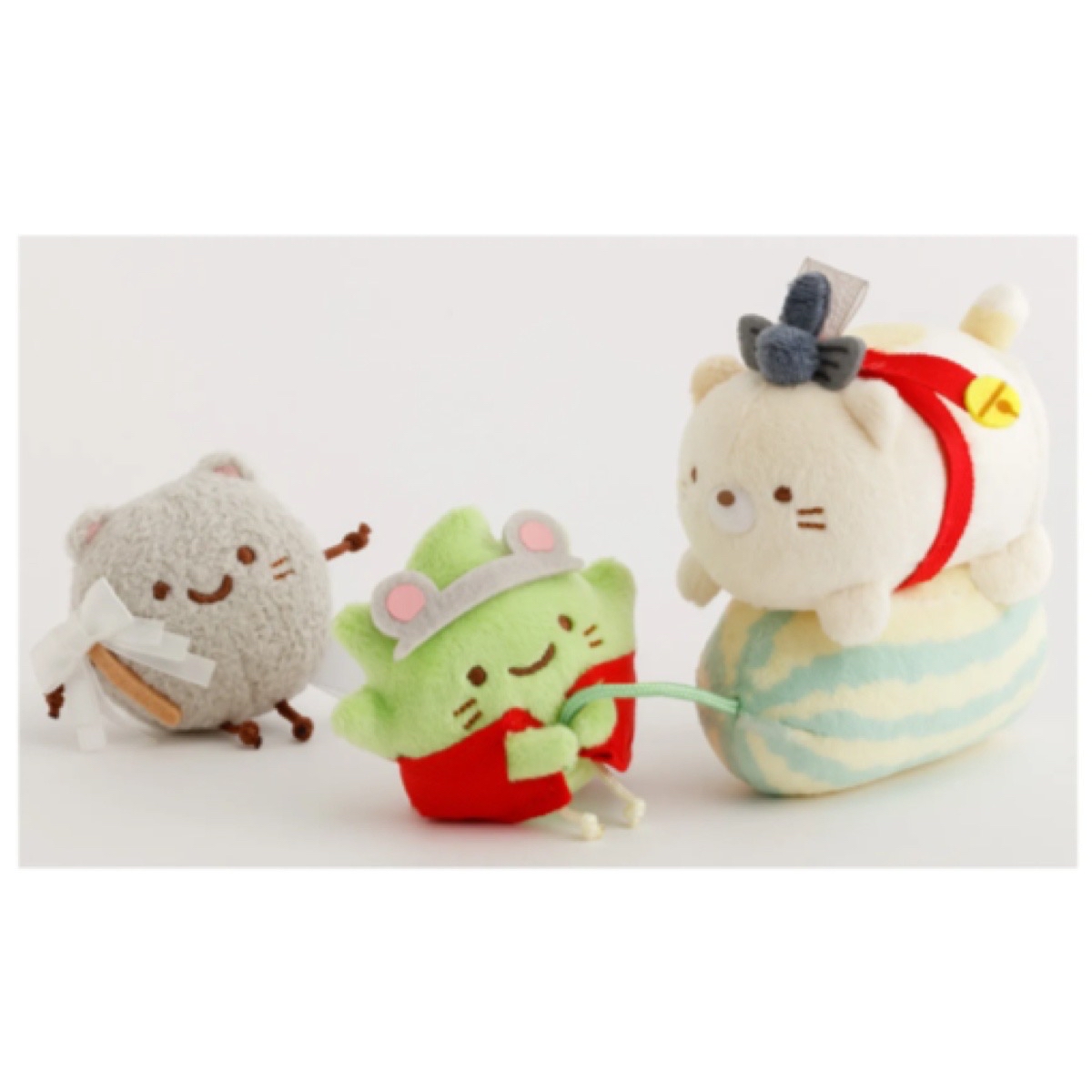 角落生物 百花繚亂展 貓咪手玉套裝｜預訂