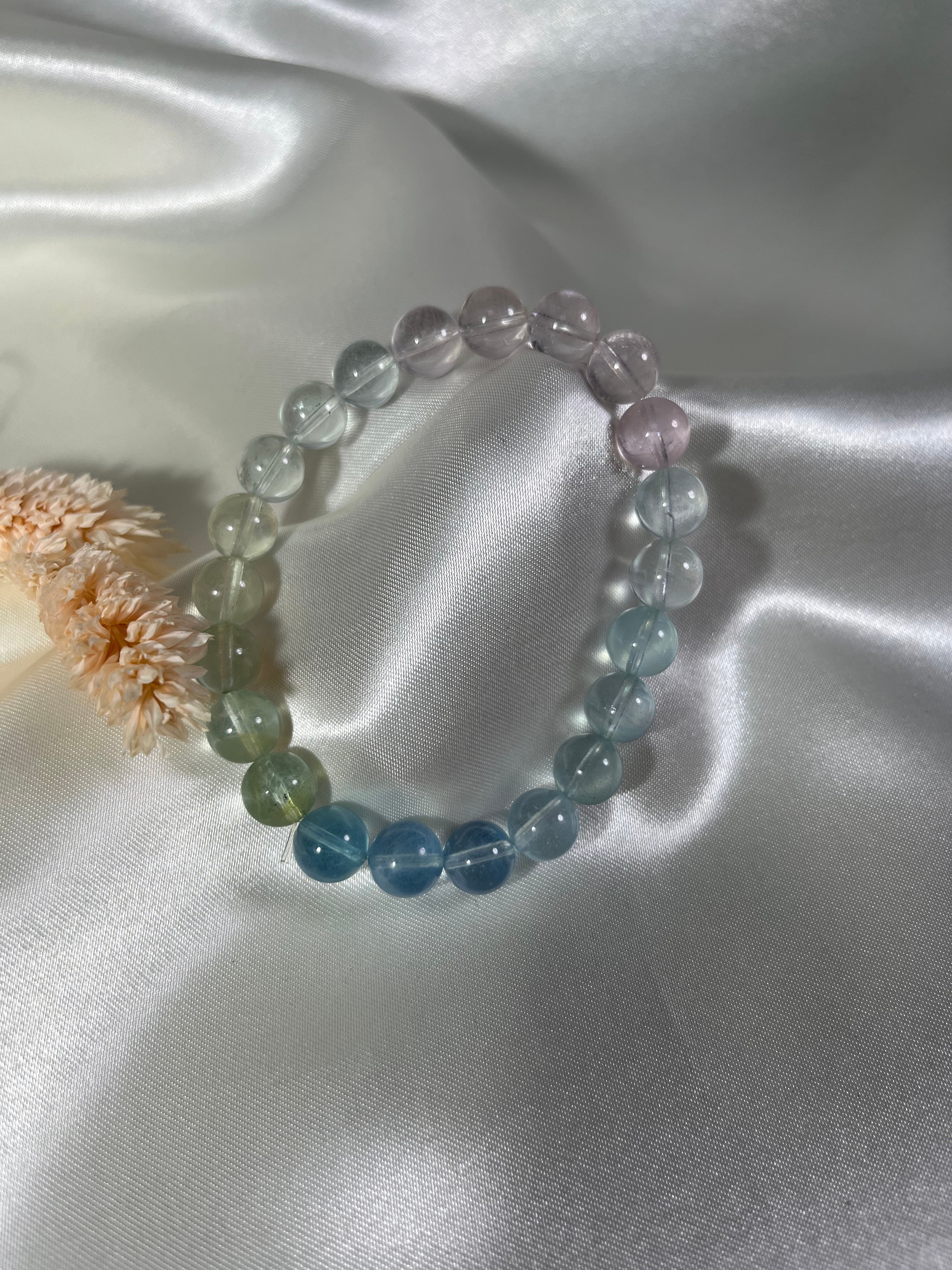 高品質透體摩根石 8mm+