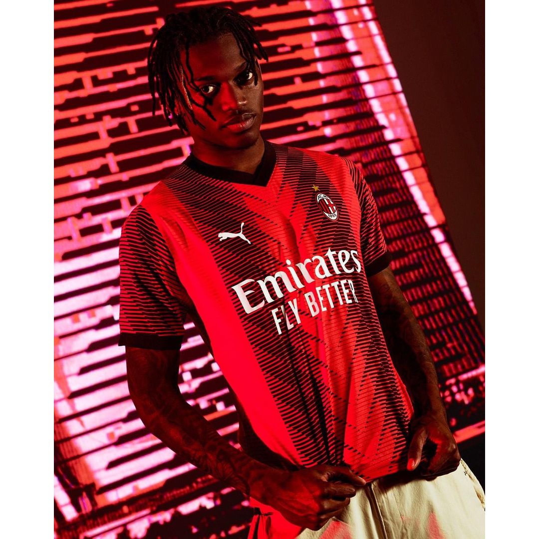 2023-24 AC米蘭 主場 球迷版 短袖