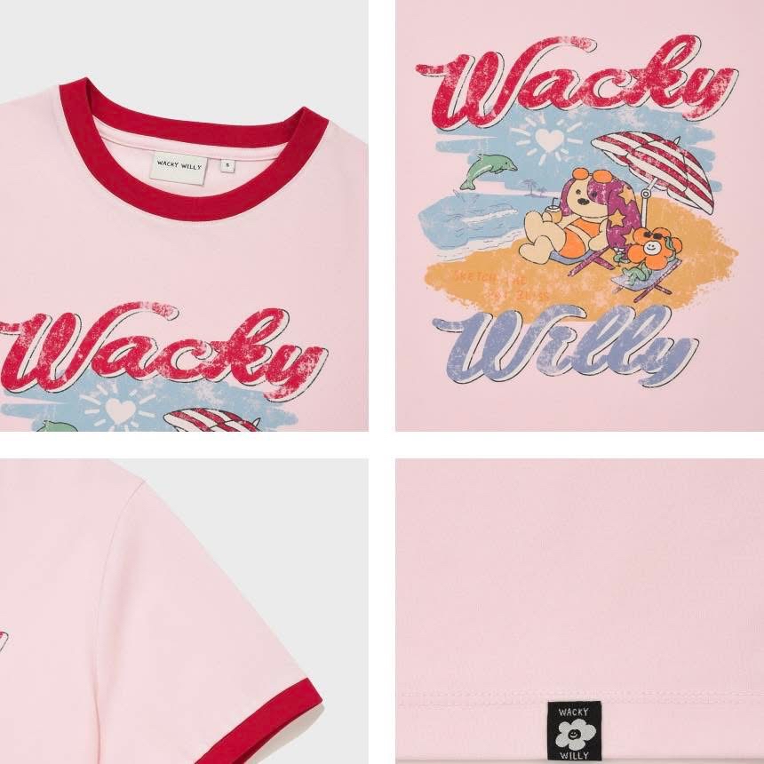 🇰🇷韓國Wacky Willy女裝短袖Tee