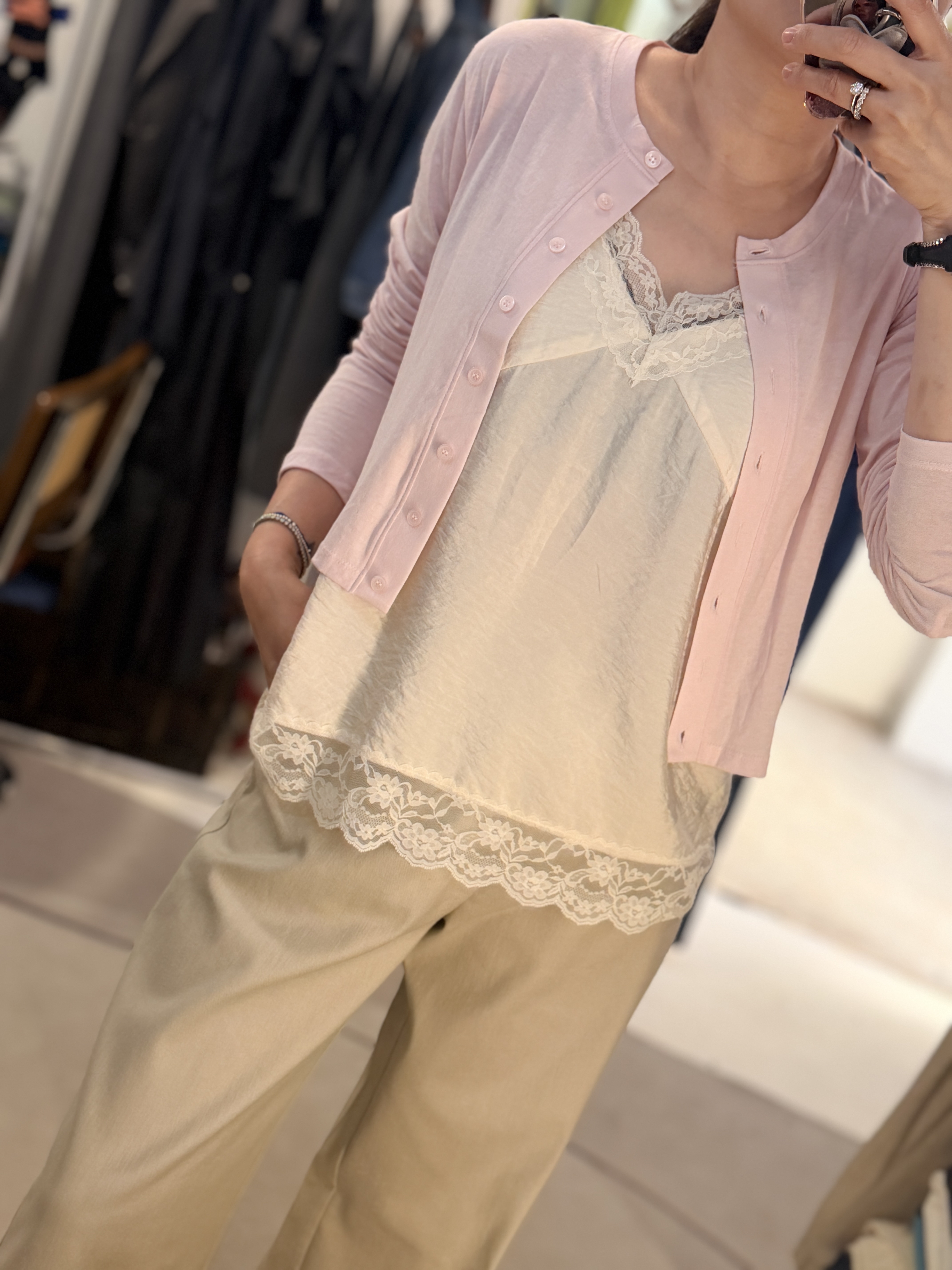 Summer cotton cardigan