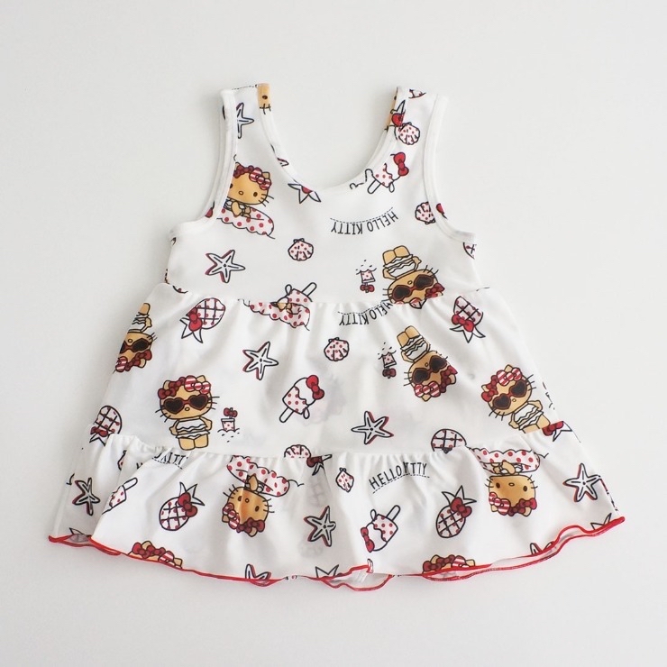 🇯🇵限量預訂 日本直送🇯🇵Sanrio 烤焦Hello Kitty連身泳衣