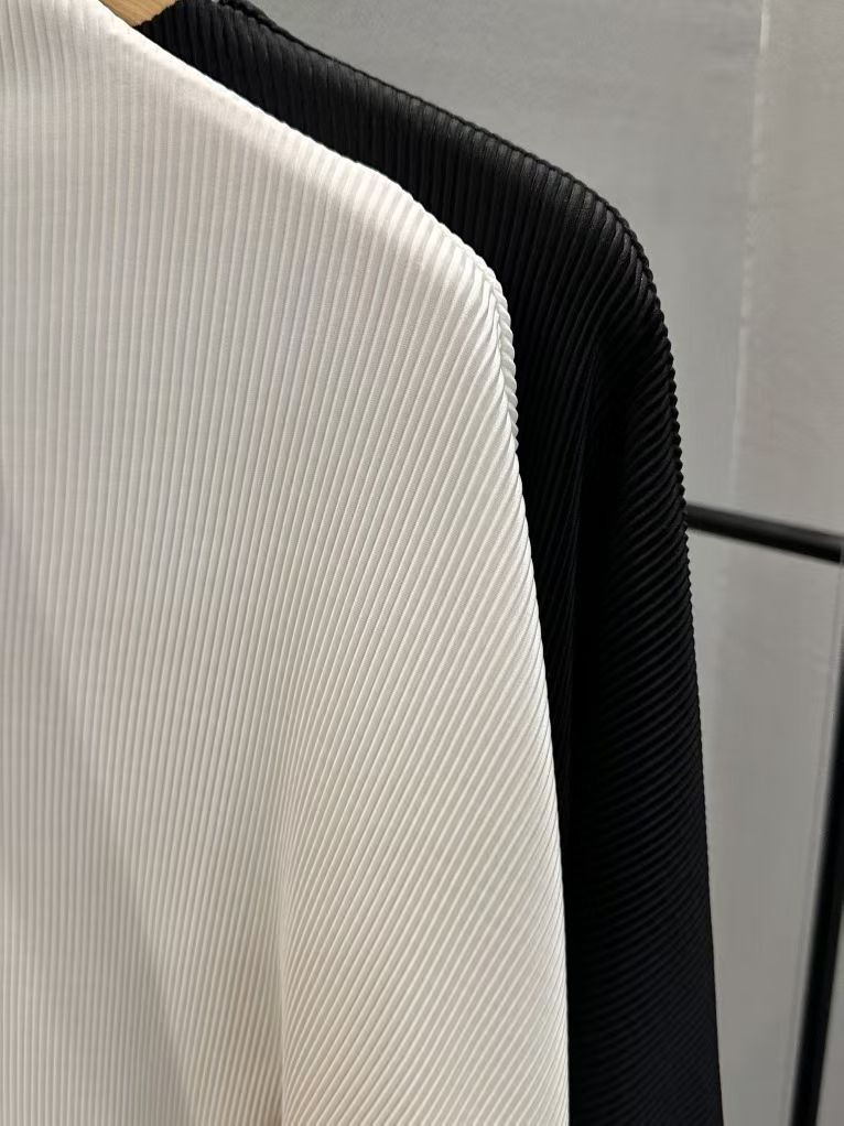 Elegant dolman sleeve ribbed top