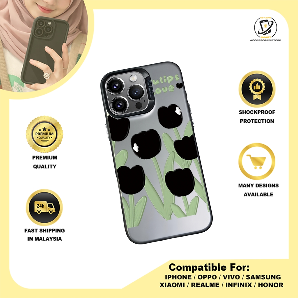 IMD CASE PHONE FOR OPPO - DESIGN FLOWER W