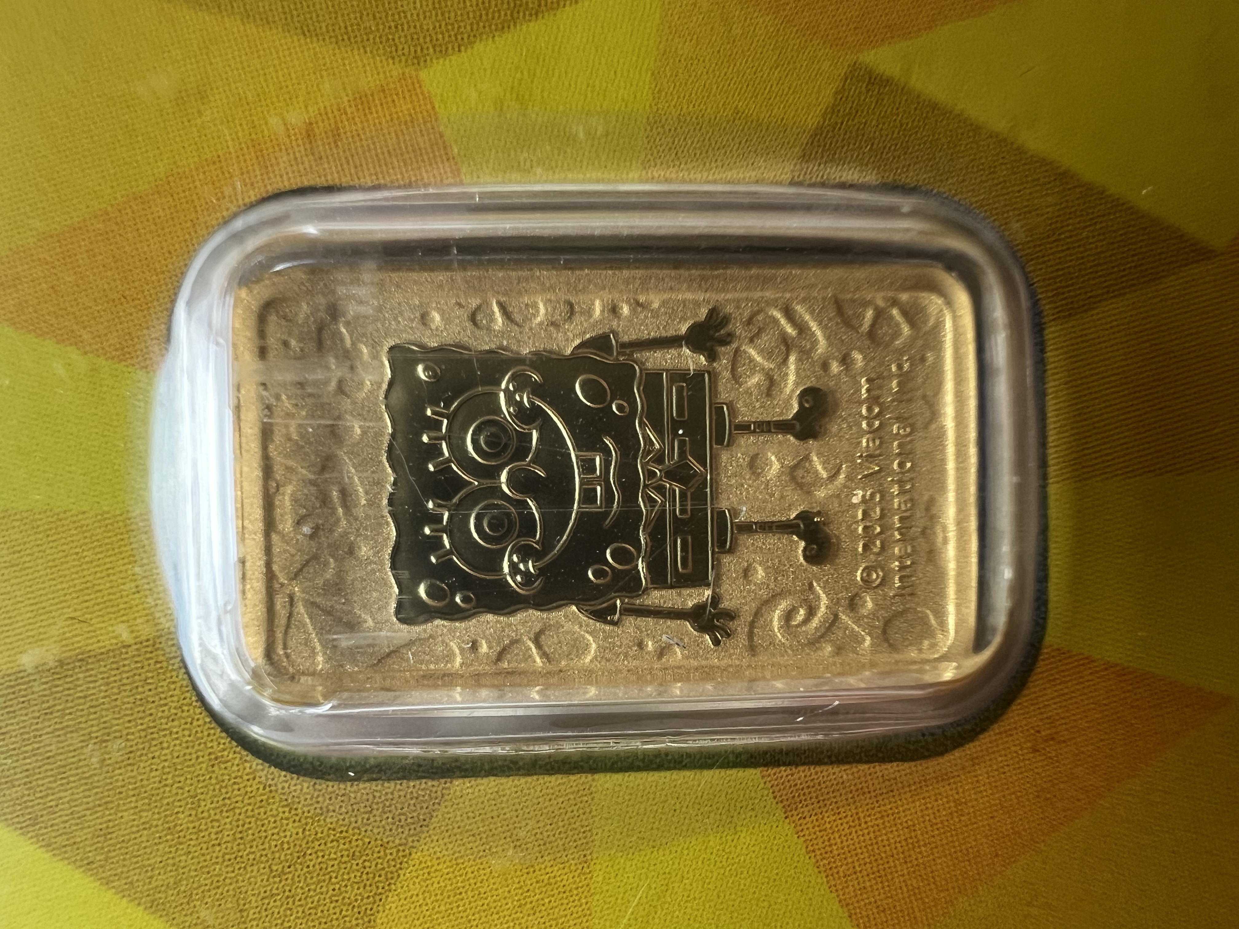 Perth Mint SpongeBob 1g 🇦🇺 Australia Limited Gold Bar Emas 999.9 with Sleeve 海绵宝宝