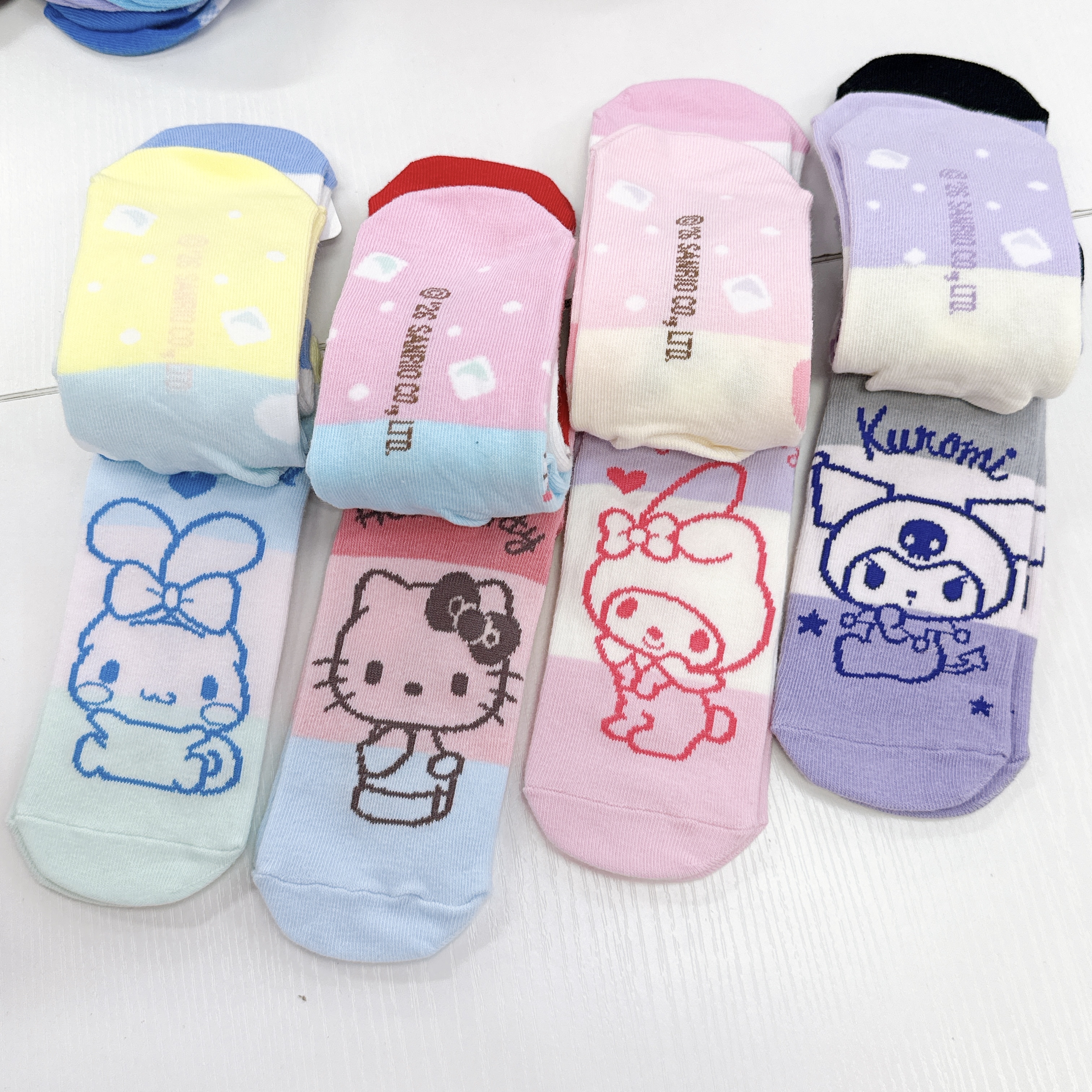 日本版Sanrio小童襪套裝 16至18 cm 一套三對