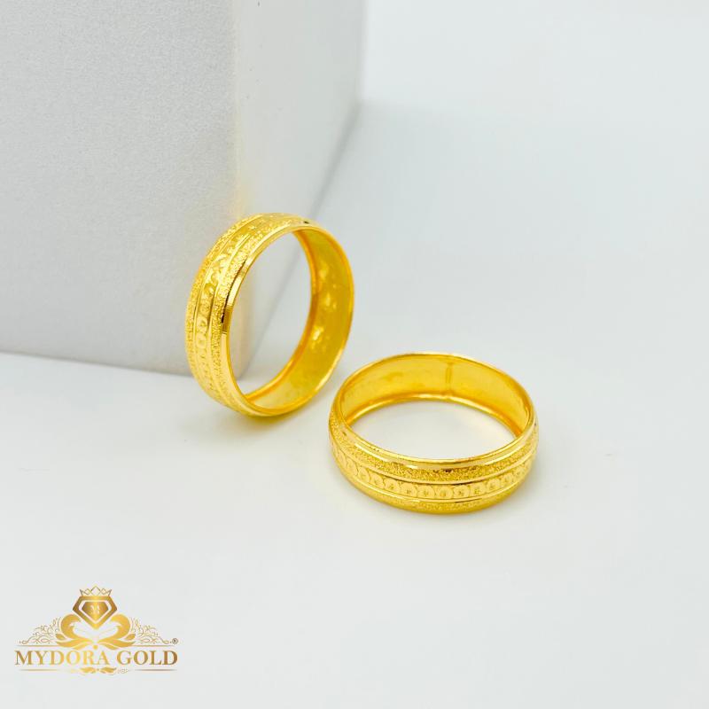 MYDORA Cincin Belah Rotan Ratna Klasik l EMAS 916/22K