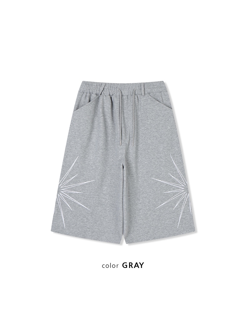 Graphic Star Bermuda Shorts