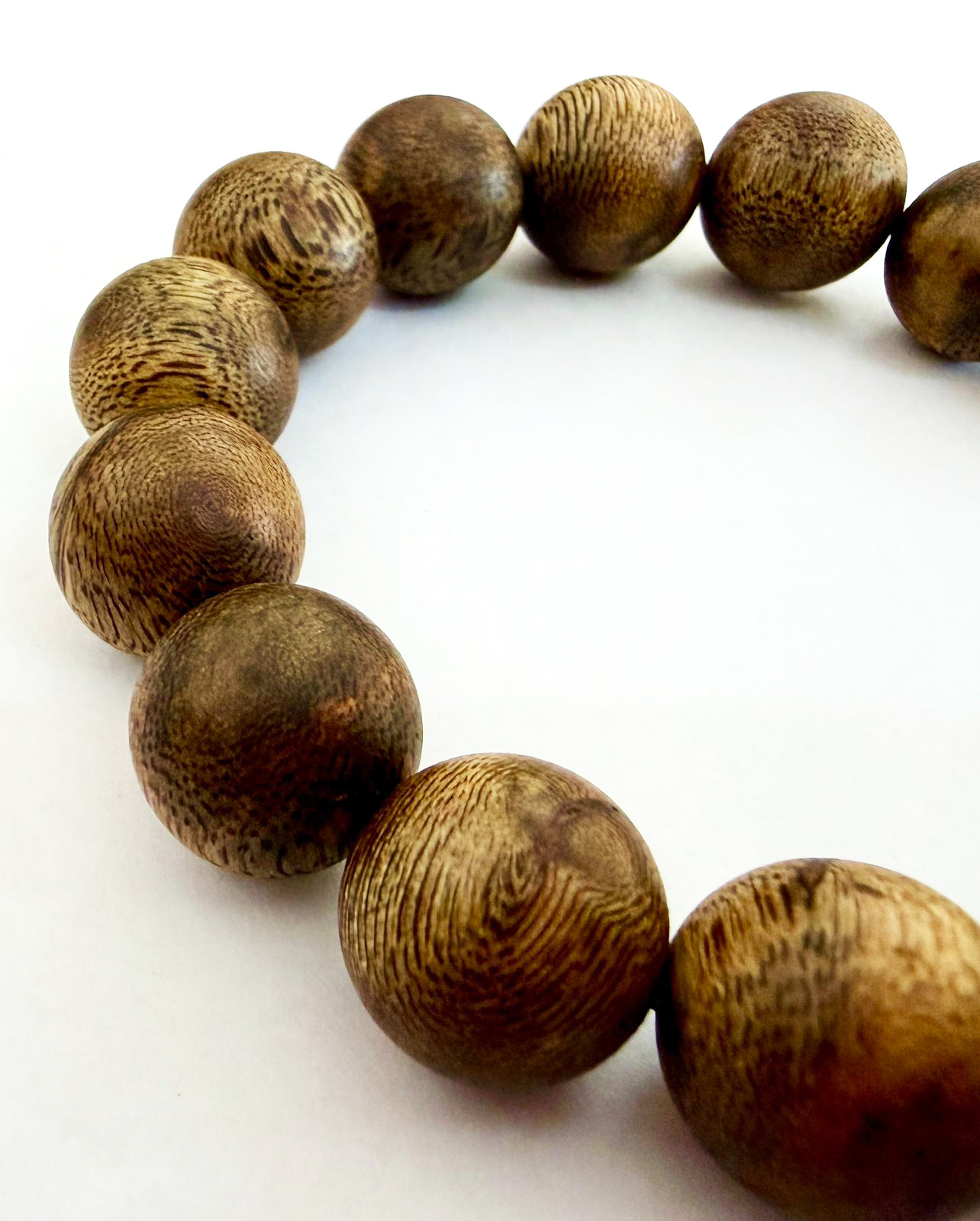 沉香木手串 -15mm單圈18克