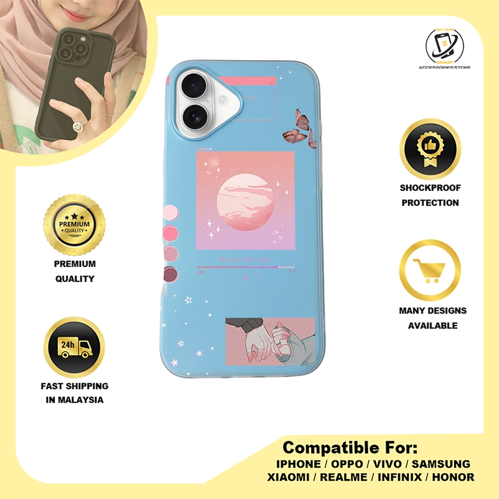 JELLY CASE PHONE FOR IPHONE - DESIGN MOON C
