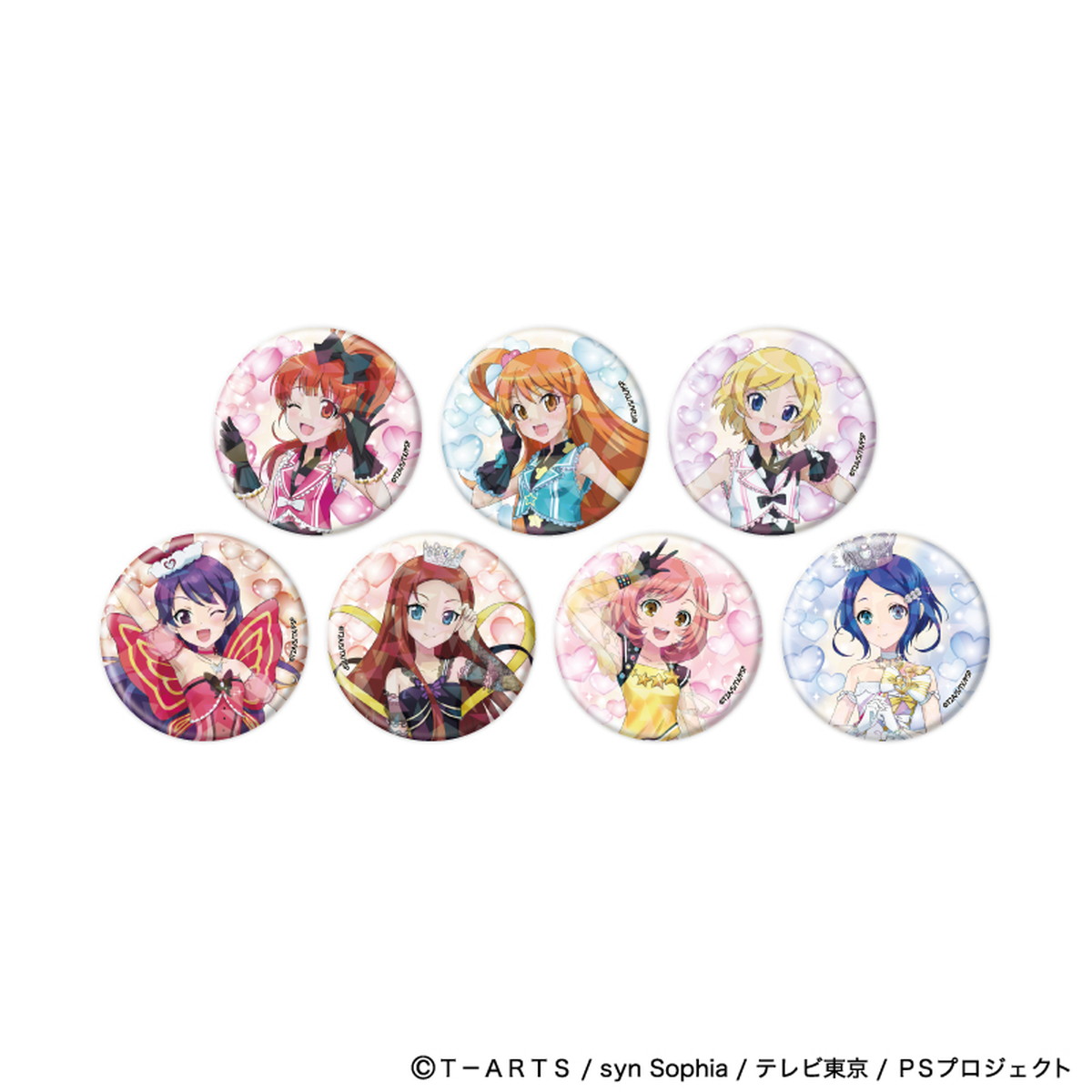 鑽閃襟章 星光少女 Pretty Series 01 #P-PIG0144 [A3] (PRE-ORDER) [2026/06]