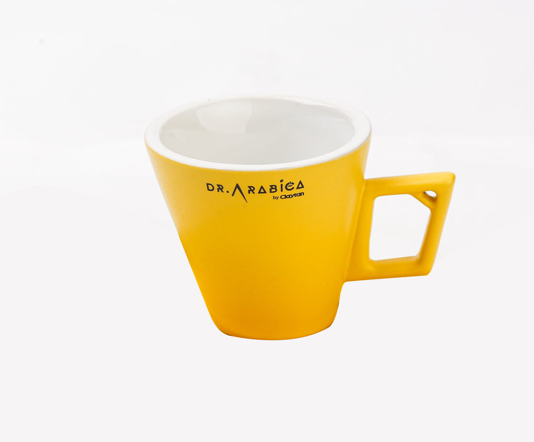 Dr. Arabica Professional Series - Espresso 60ml, 90ml & 120ml Cup & Saucer