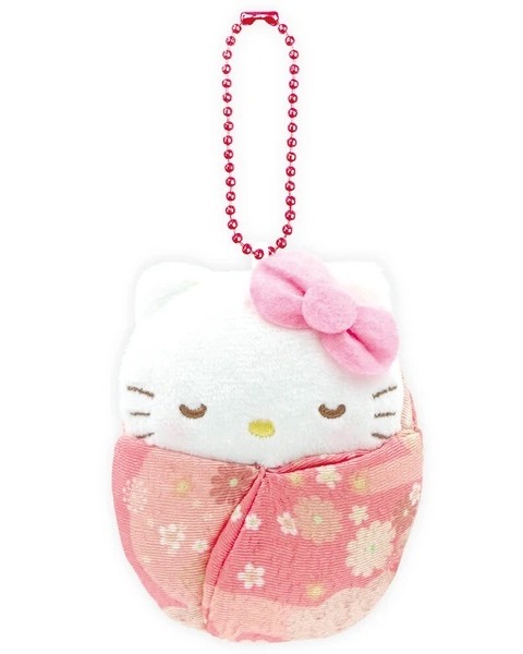預訂 | 日本版 Sanrio 和風柄 x BB掛件公仔