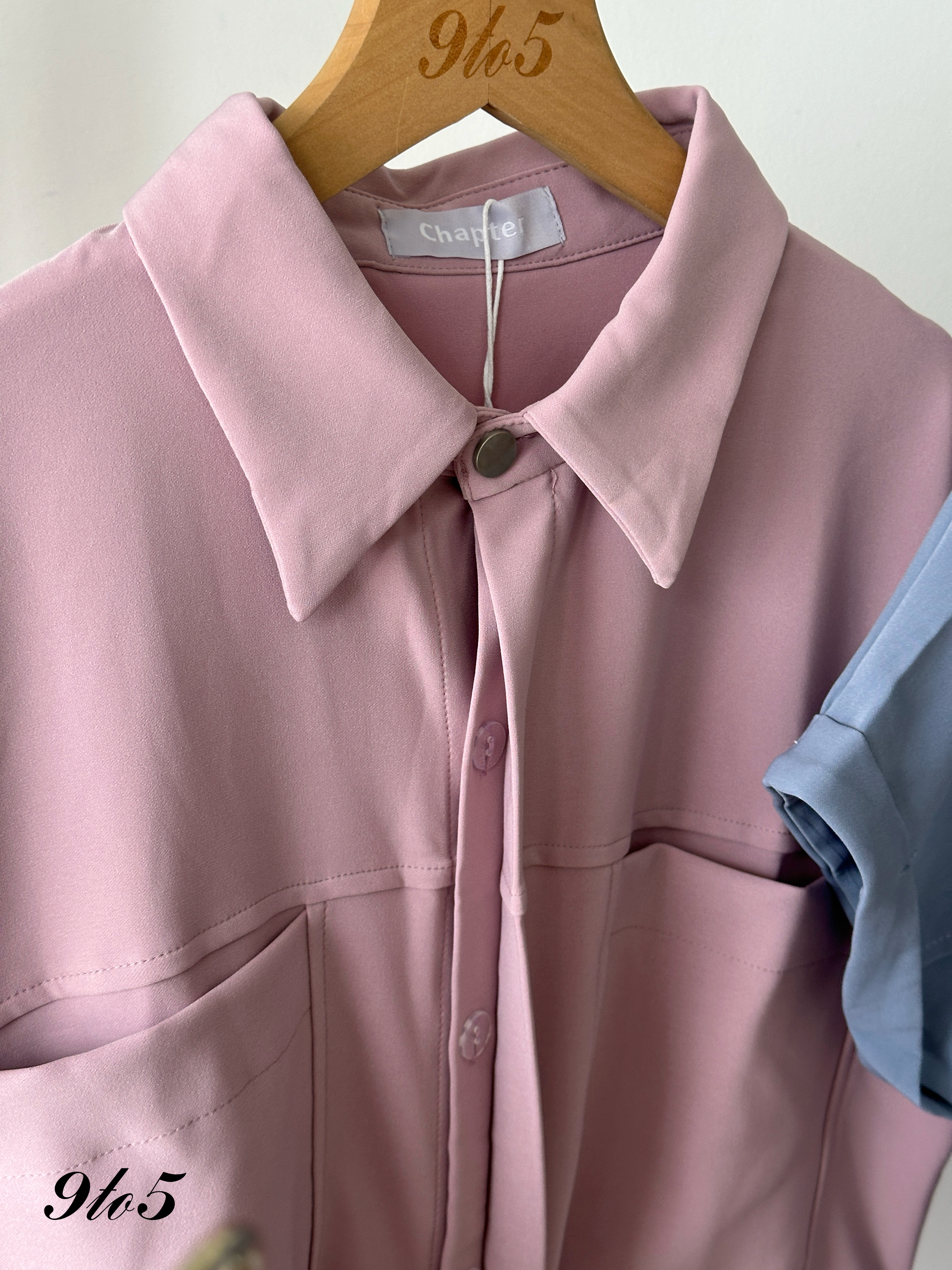 T4318 Cape Sleeve Shirt - 4 Colors 