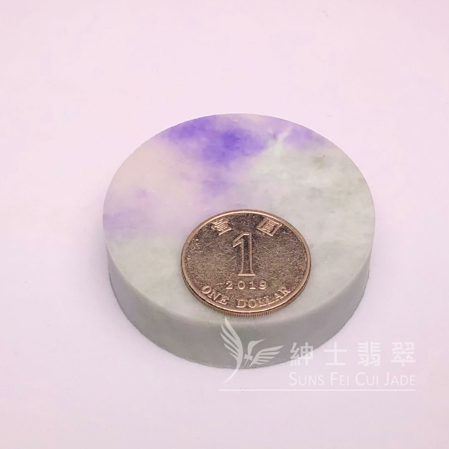 濃藍紫春彩鐲芯