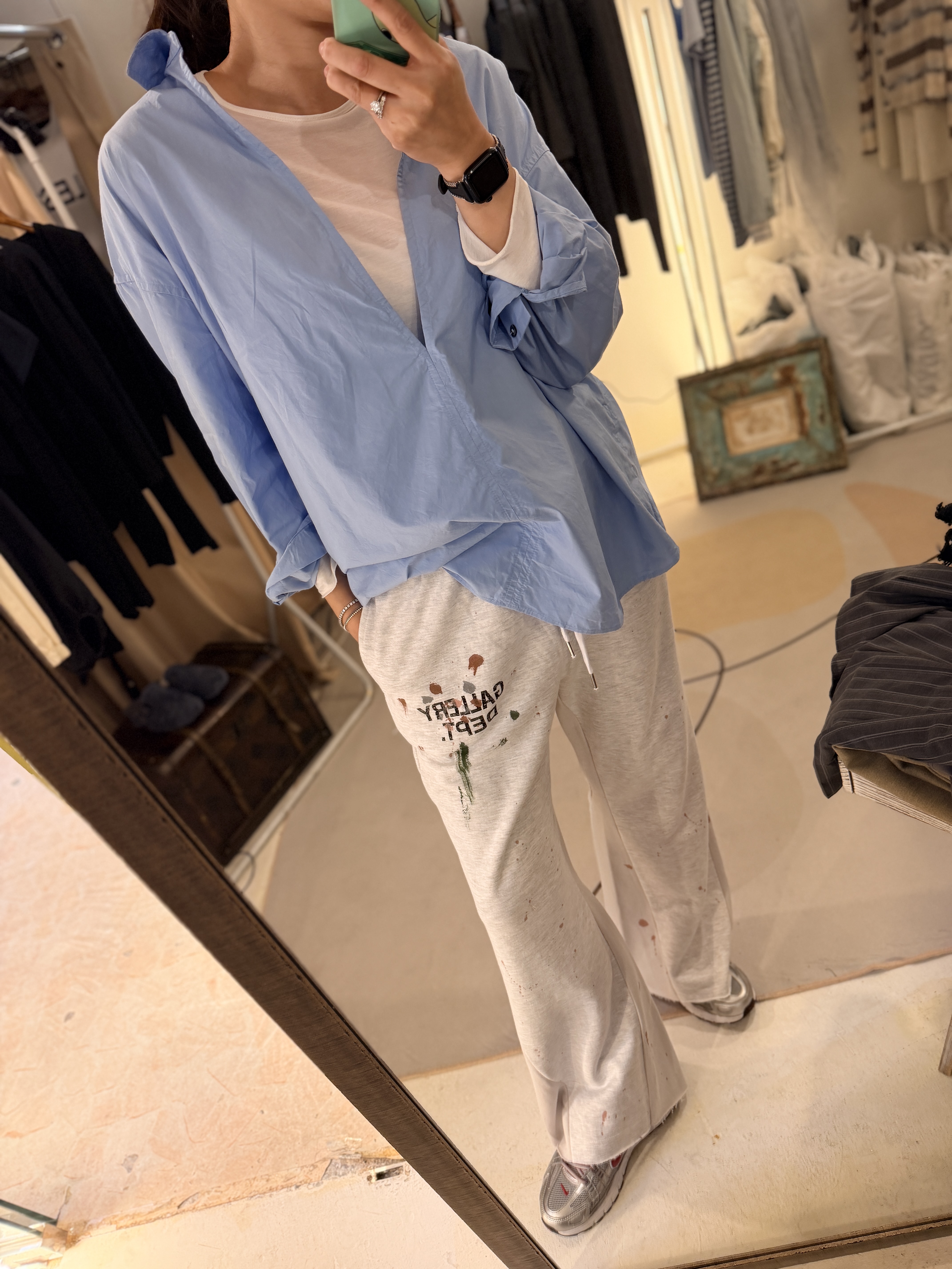 Deep V shirt