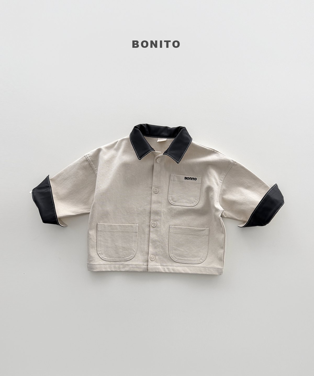 Bonito | Leather Collar Jacket