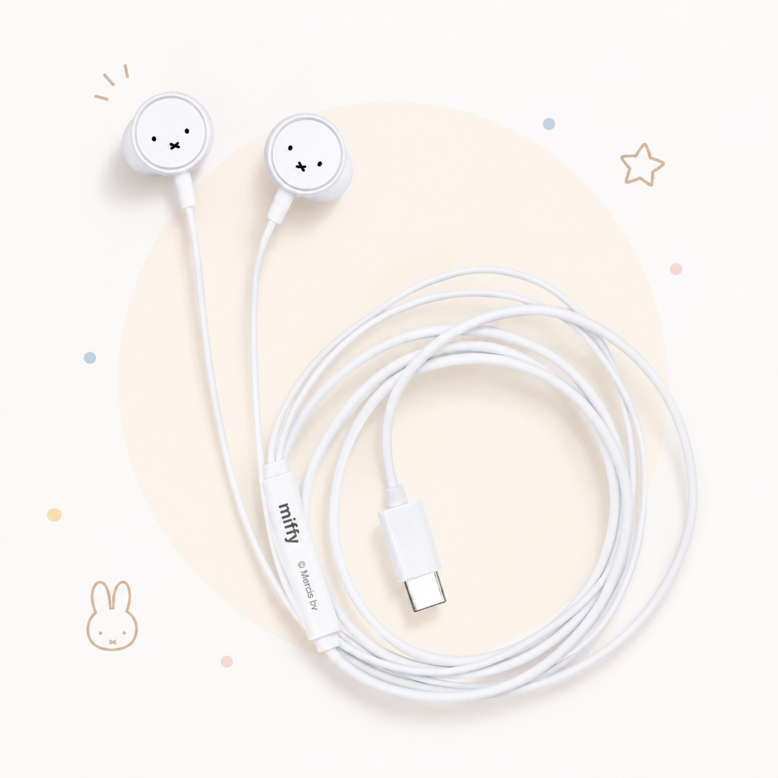 Miffy有線耳機