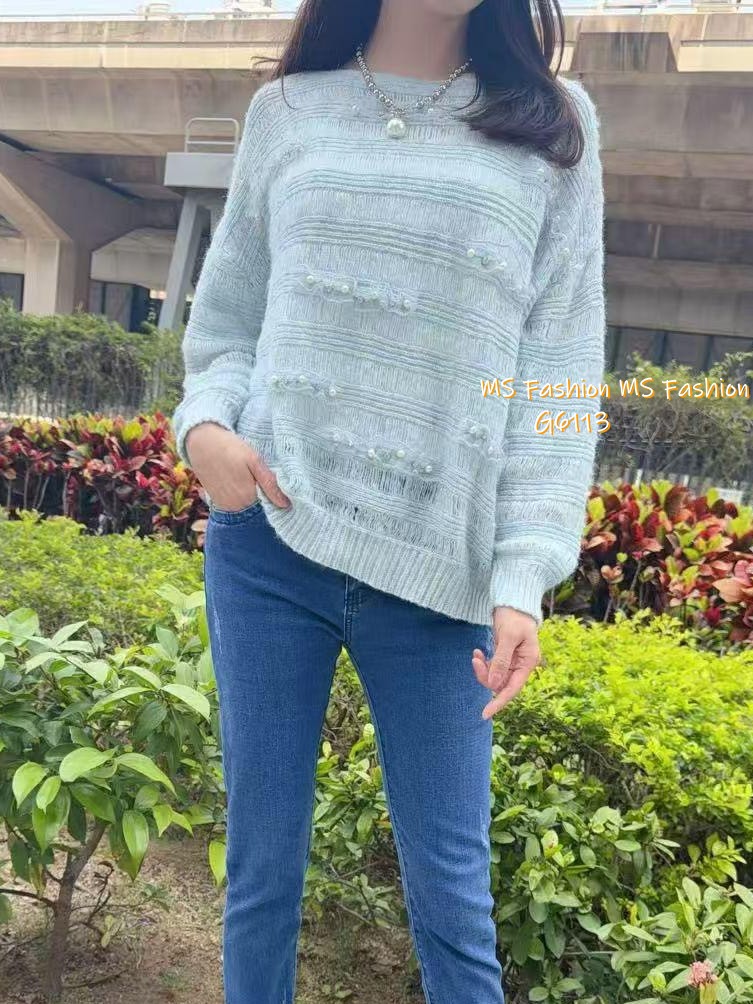 G6113 韓國🇰🇷糖果色針織top