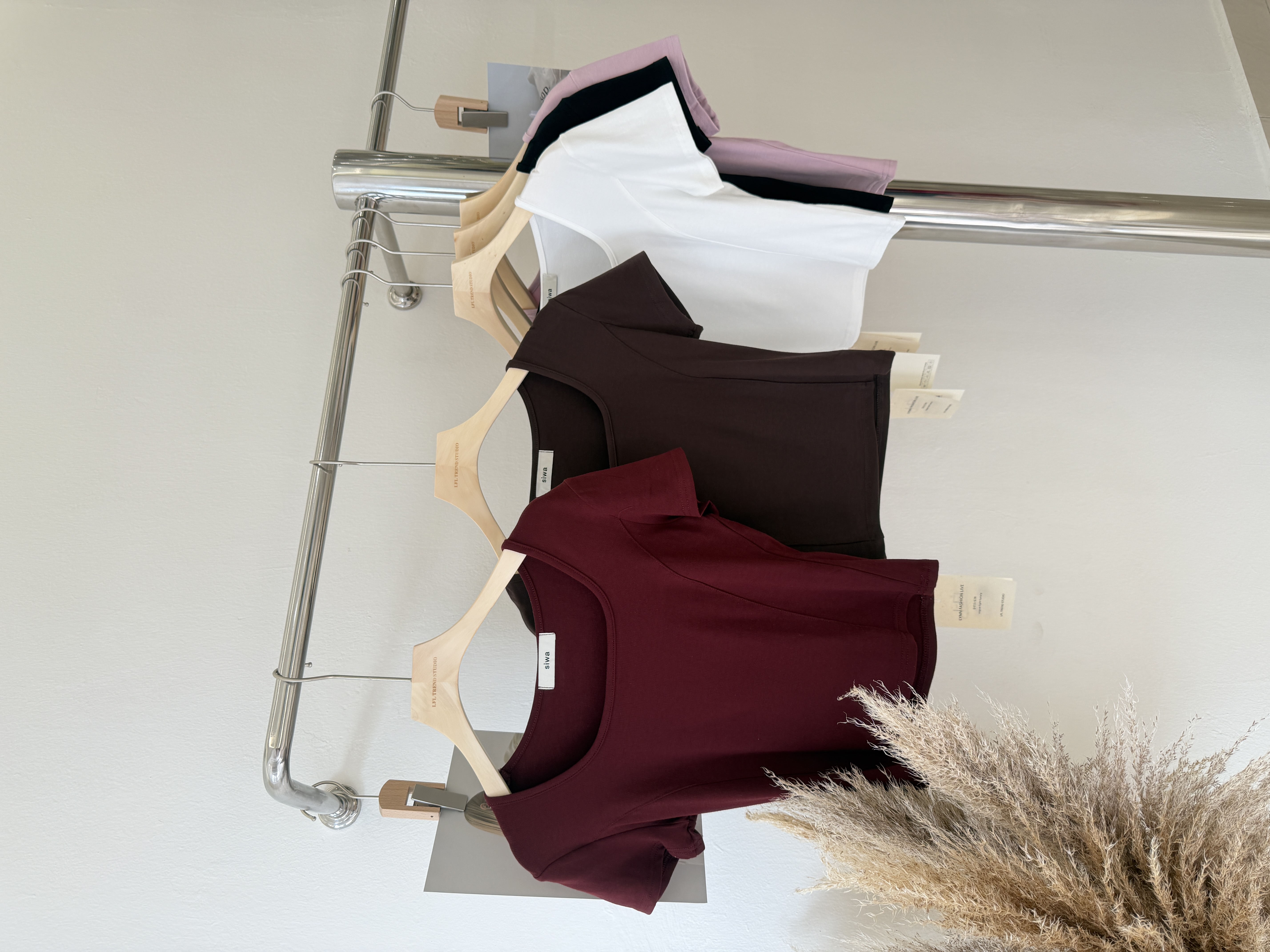 6561 爆款显瘦百搭方领上衣