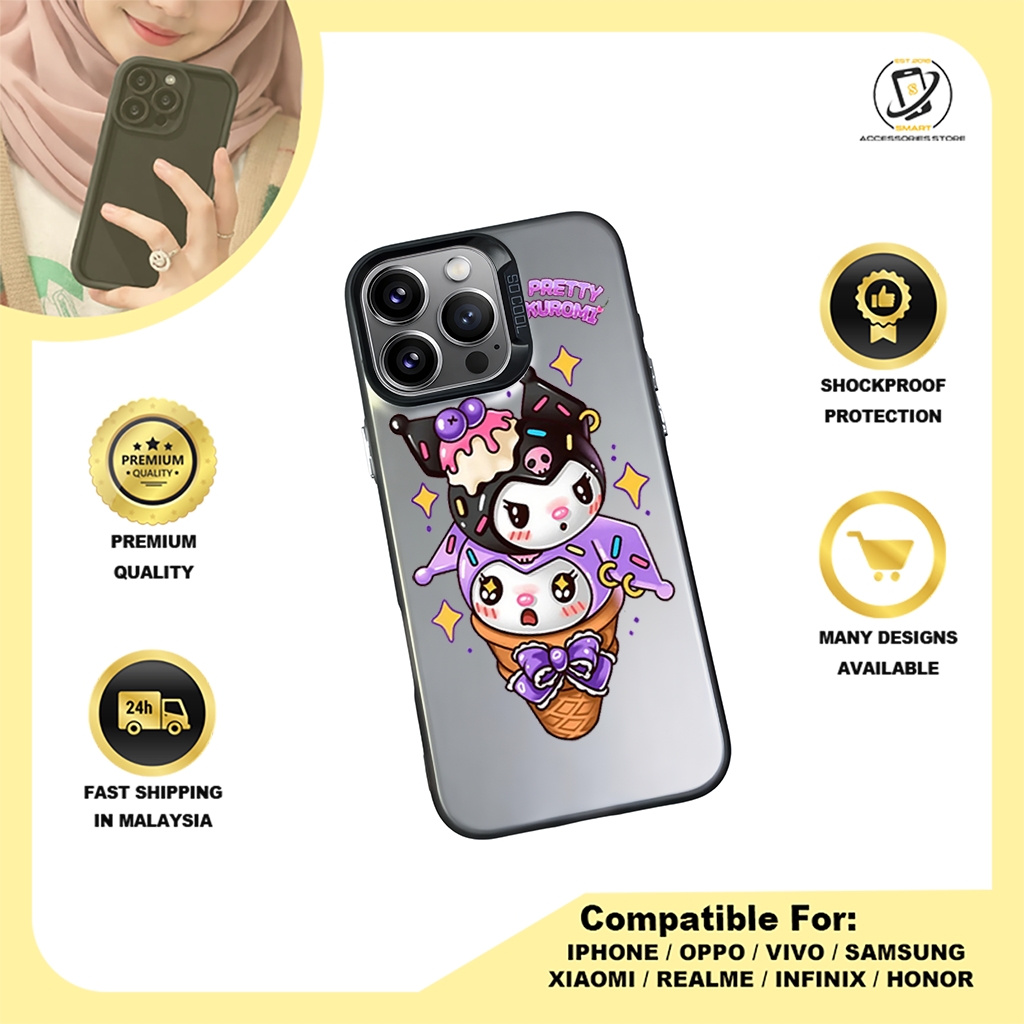 IMD CASE PHONE FOR IPHONE - DESIGN KUROMI A