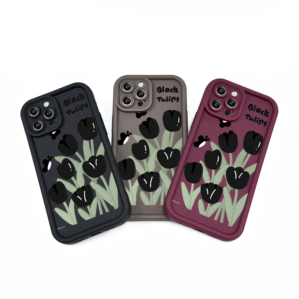 TPU DESIGN CASE PHONE FOR SAMSUNG - DESIGN FLOWER X