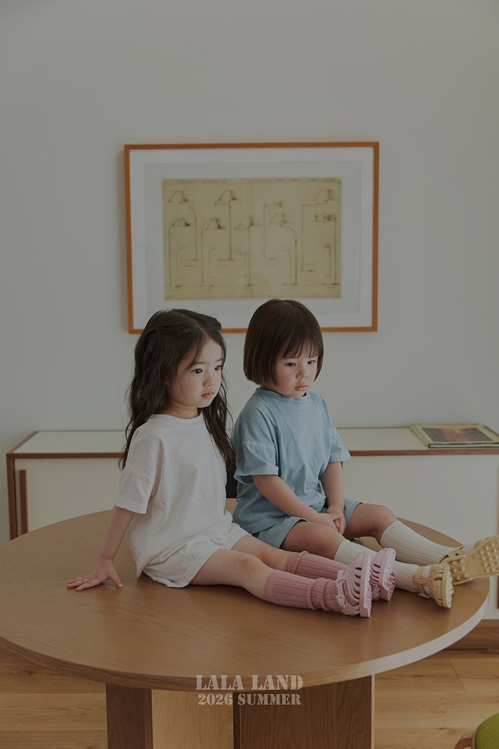 🇰🇷Lalaland kids tee/短褲