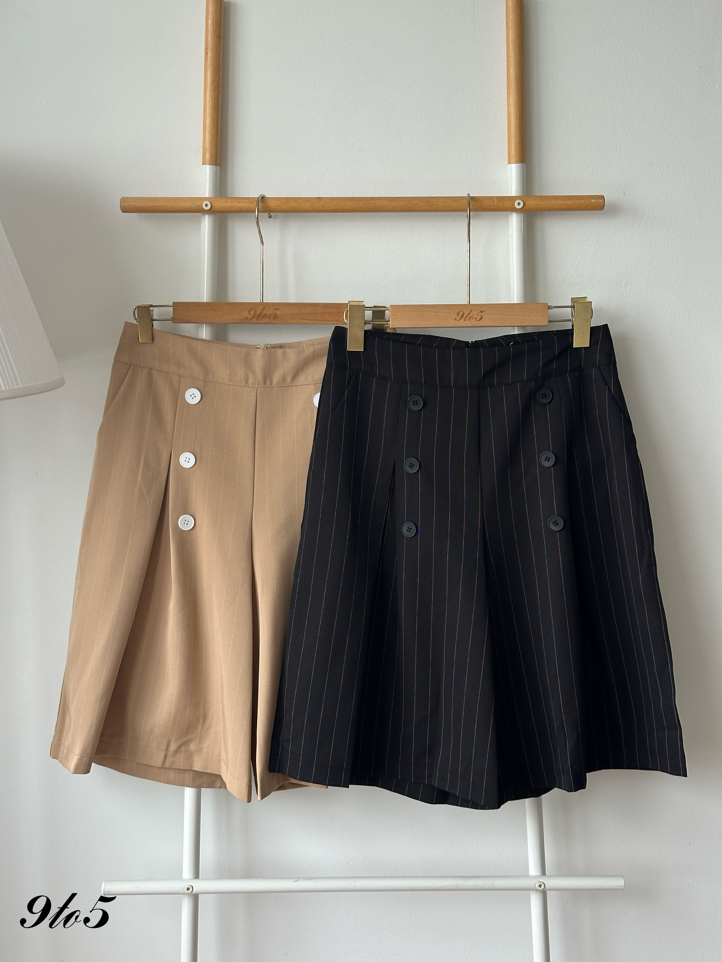 S1984 Midi Stripe Pants - 3 Colors 