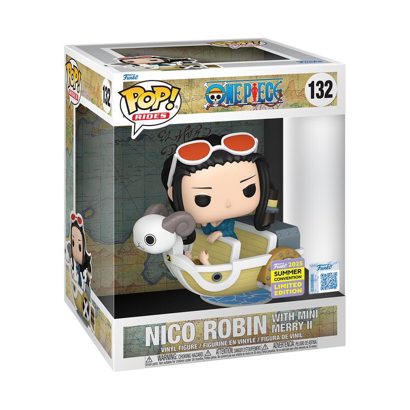 📦訂購 美國代購 Funko POP! ONE PIECE Rides Deluxe Nico Robin with Mini Merry II Figure 海賊王 模型