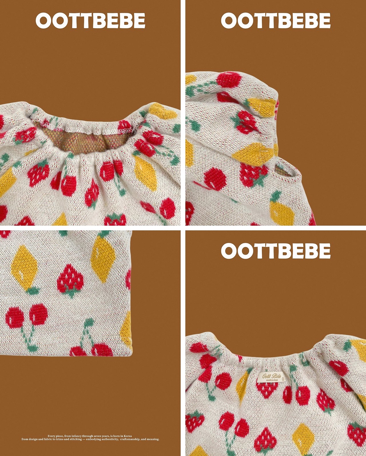 OOTT | Cherry Puff Knit Set