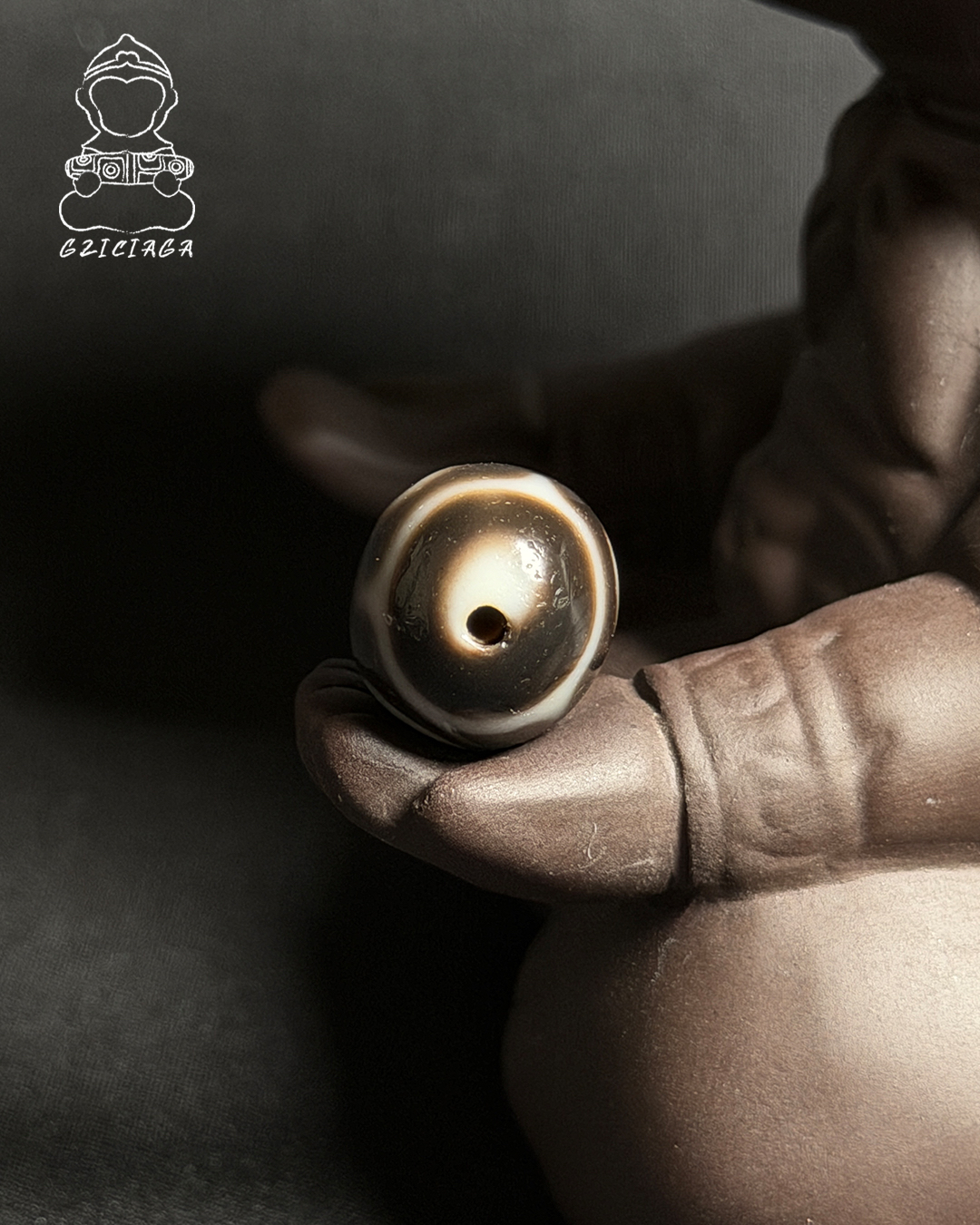 西藏至純三眼小達洛