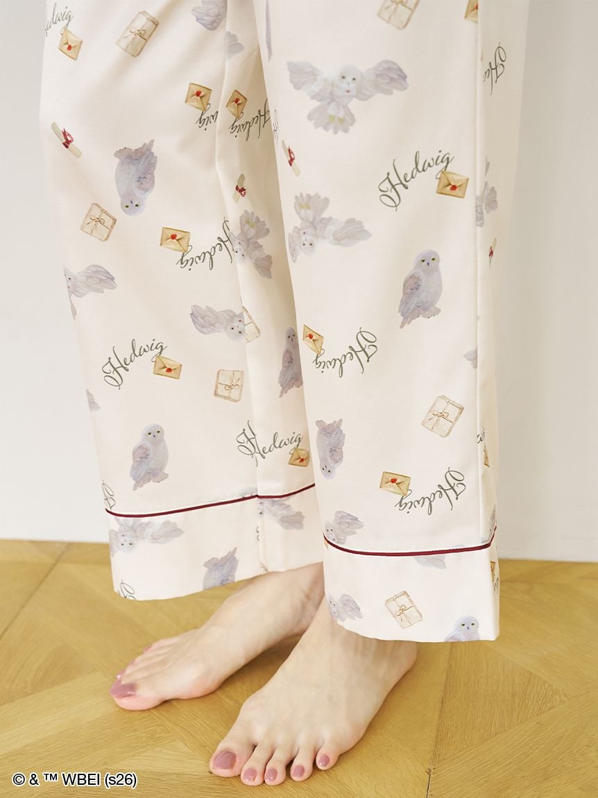保暖緞面睡褲 Pajamas Pants｜SNIDEL HOME X 哈利波特 聯名 第5彈 (Harry Potter)【預購】 (26202-P）