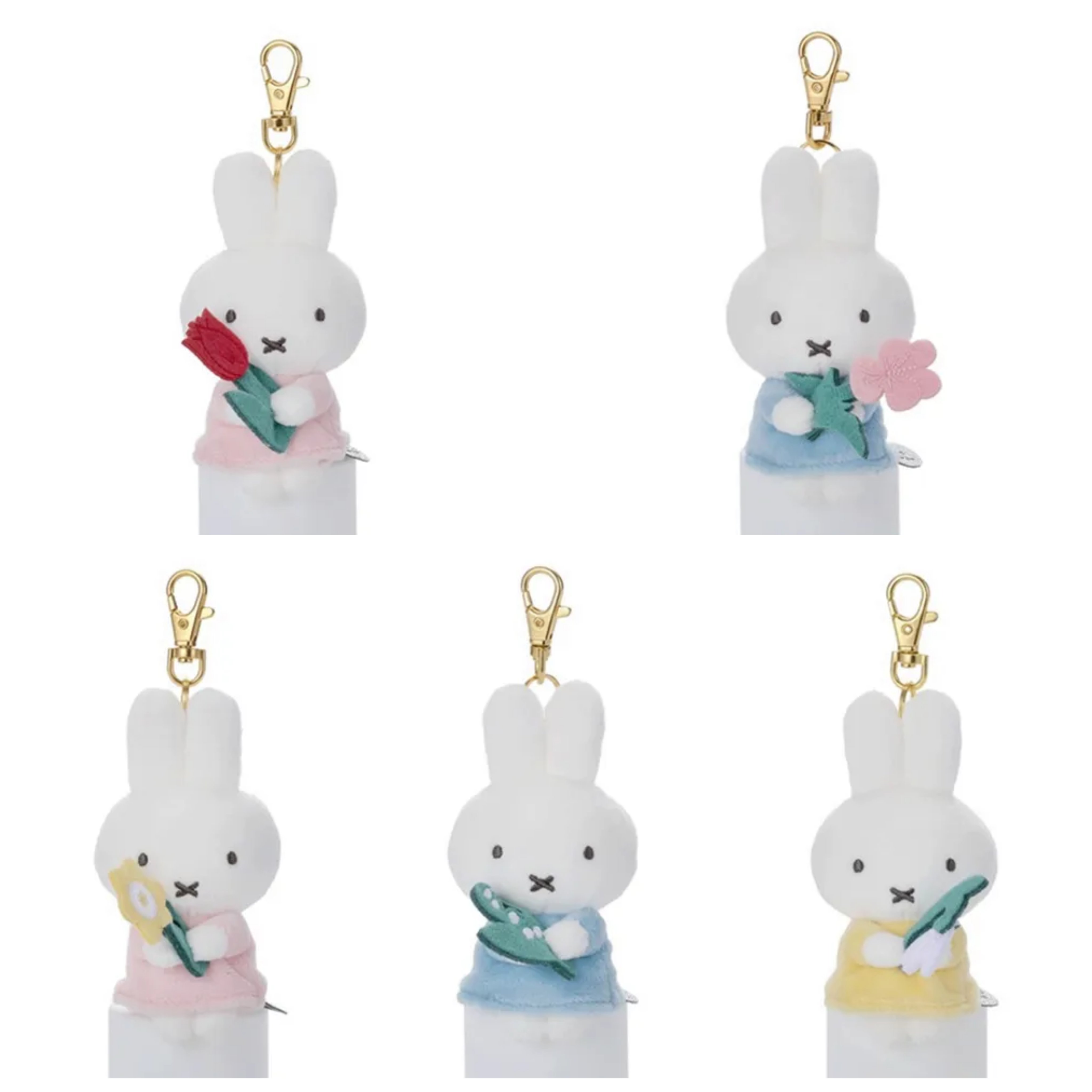 日本直送~新款Miffy掛飾公仔 5款選擇