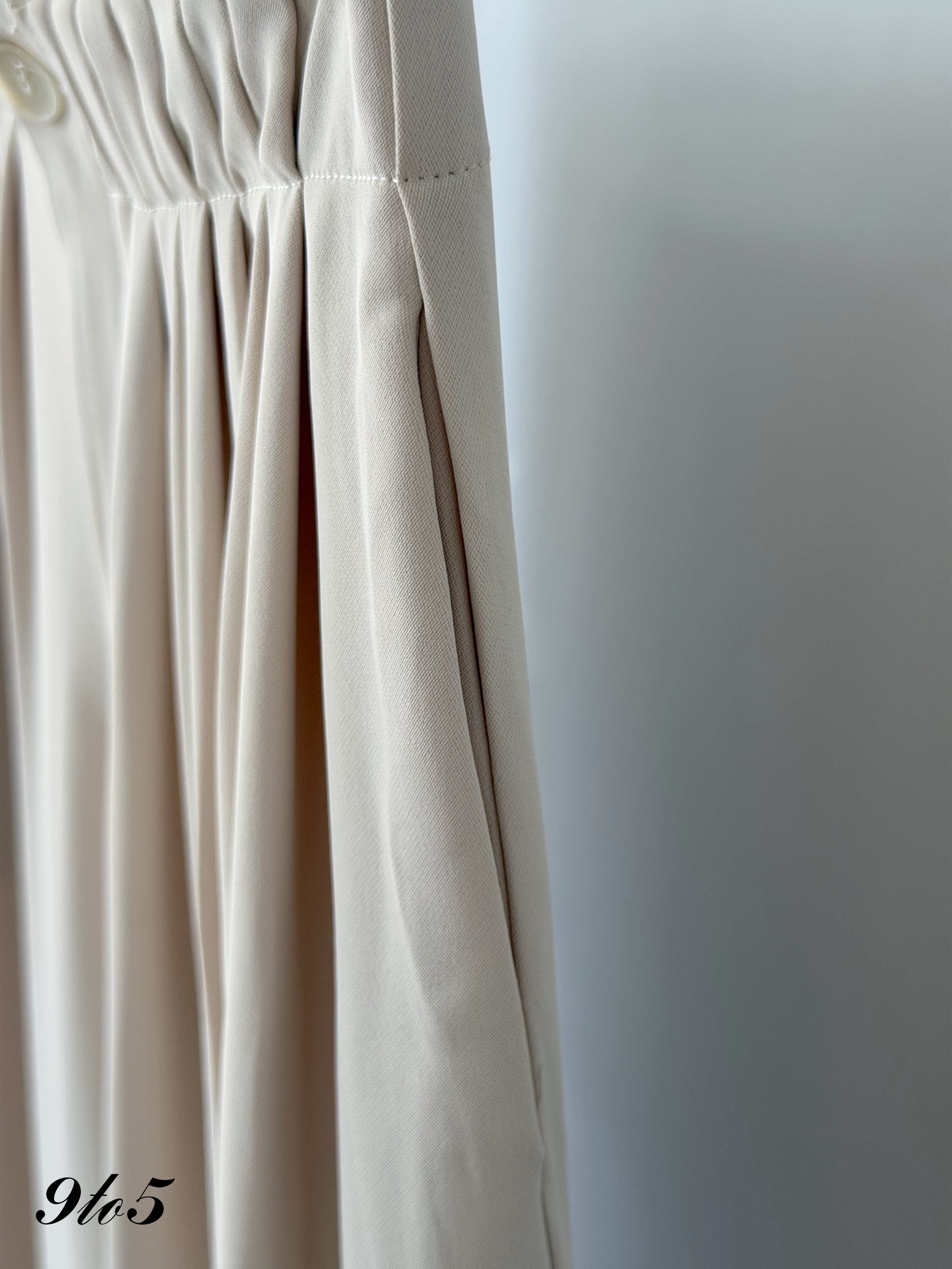 S2043 Wide Leg Long Pants - 4 Colors 