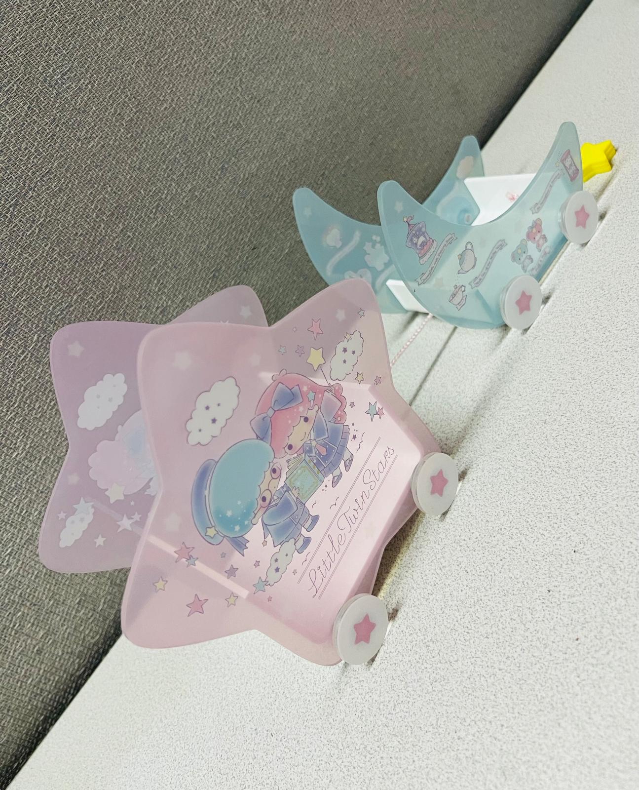 🎌日本直送🎌 Little Twin Stars 馬車造型擺設收納架