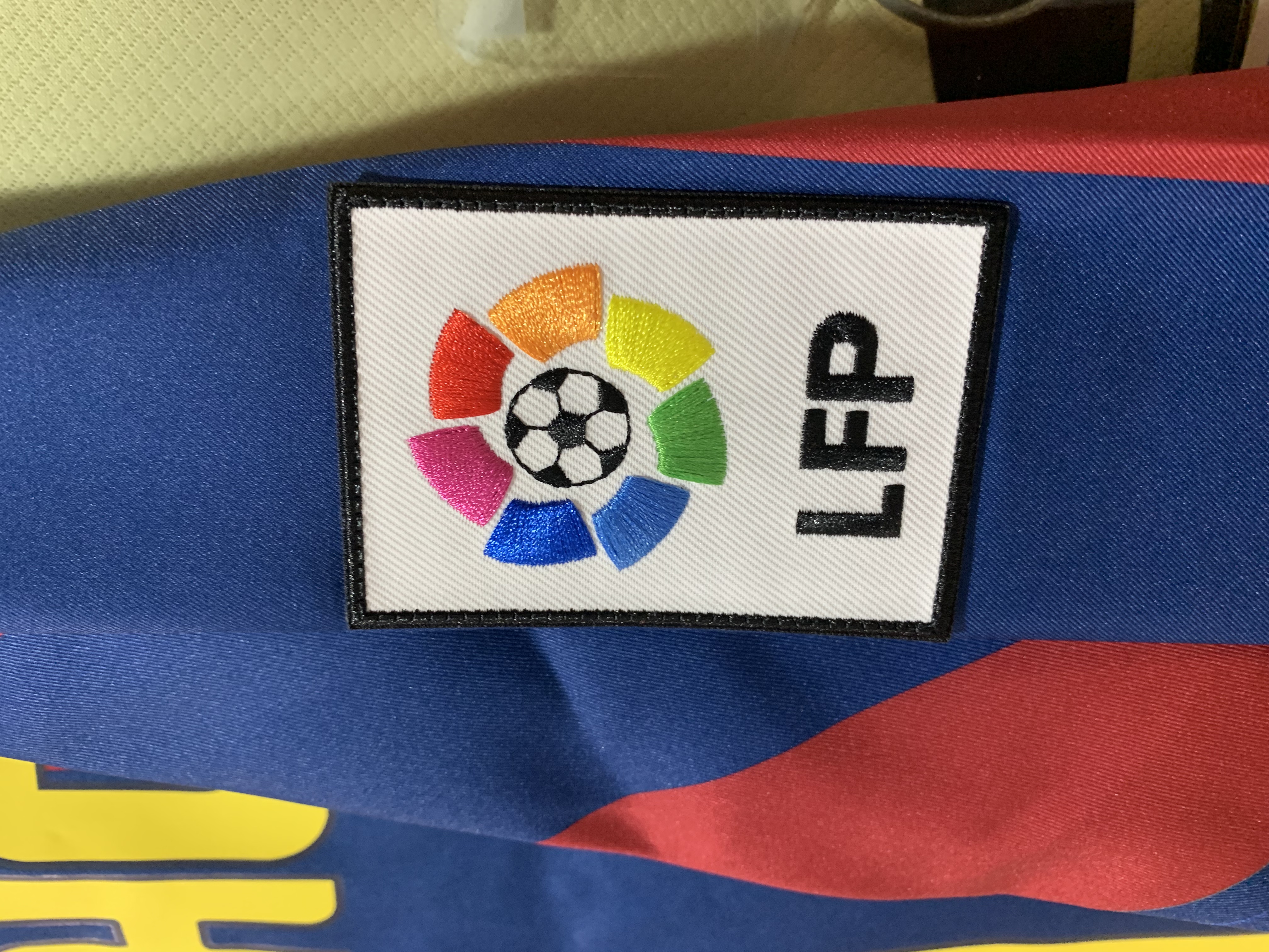 2005-06 巴塞隆拿 主場 復刻 球員版 長袖 連DIY字 30 Messi